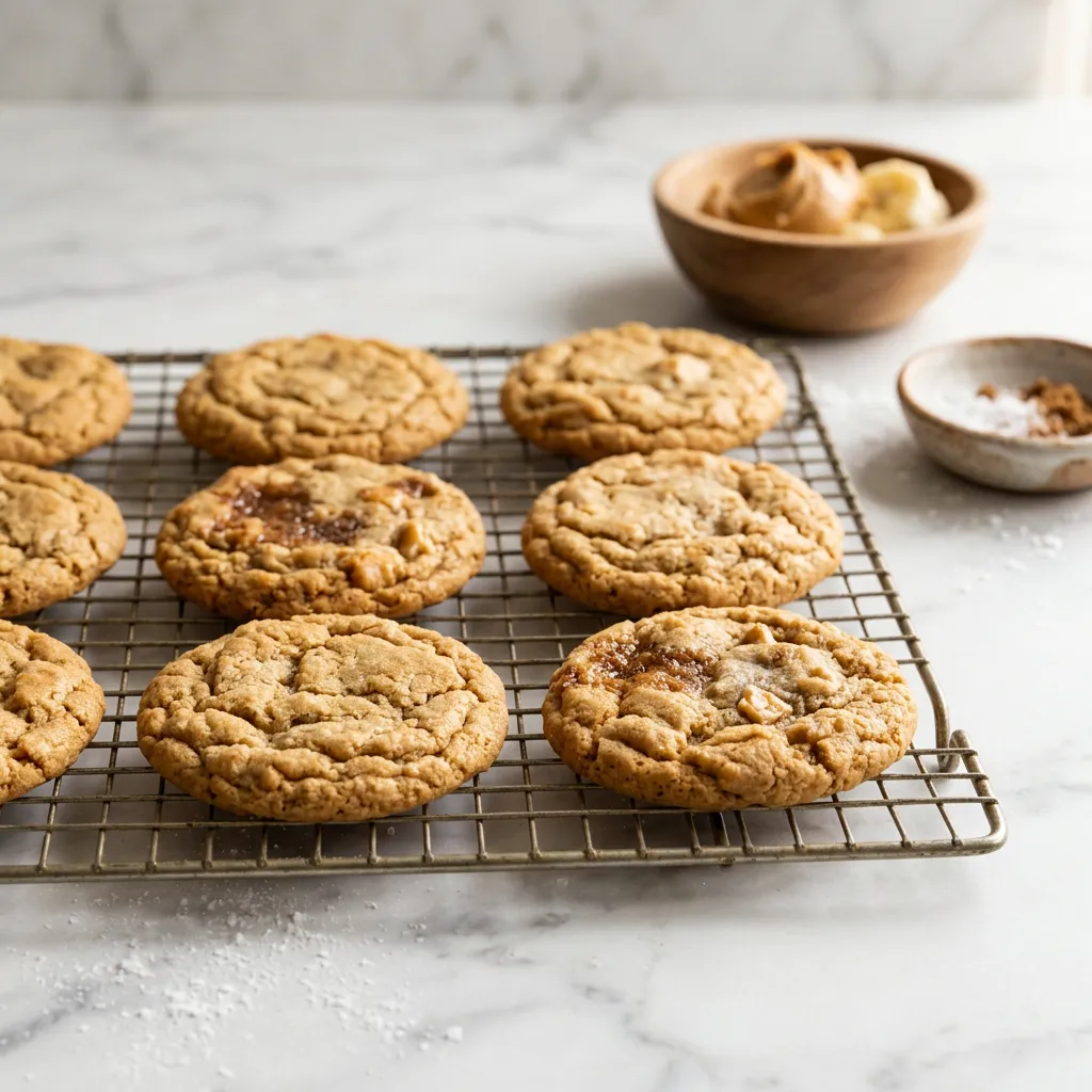 Peanut Butter Banana Cookies Recipe
