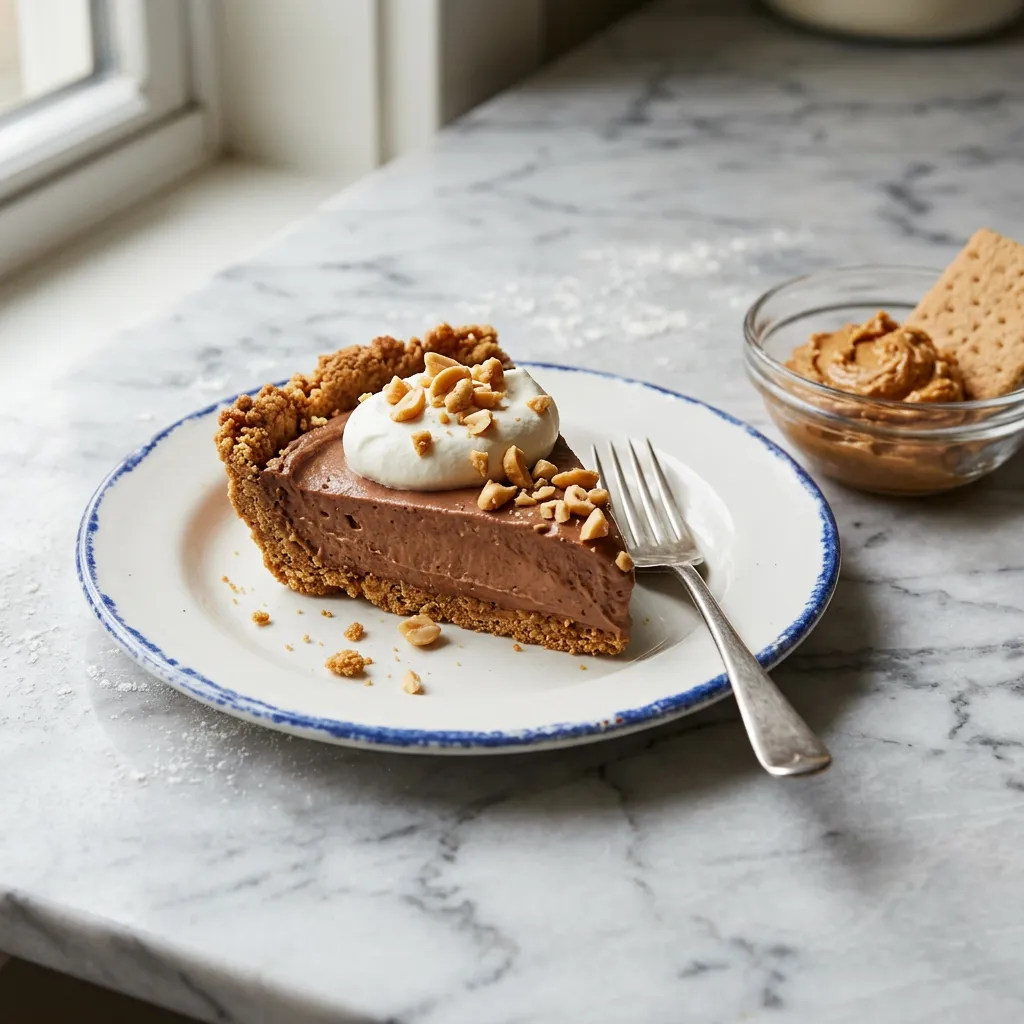 Peanut Butter Graham Cracker Pie Crust