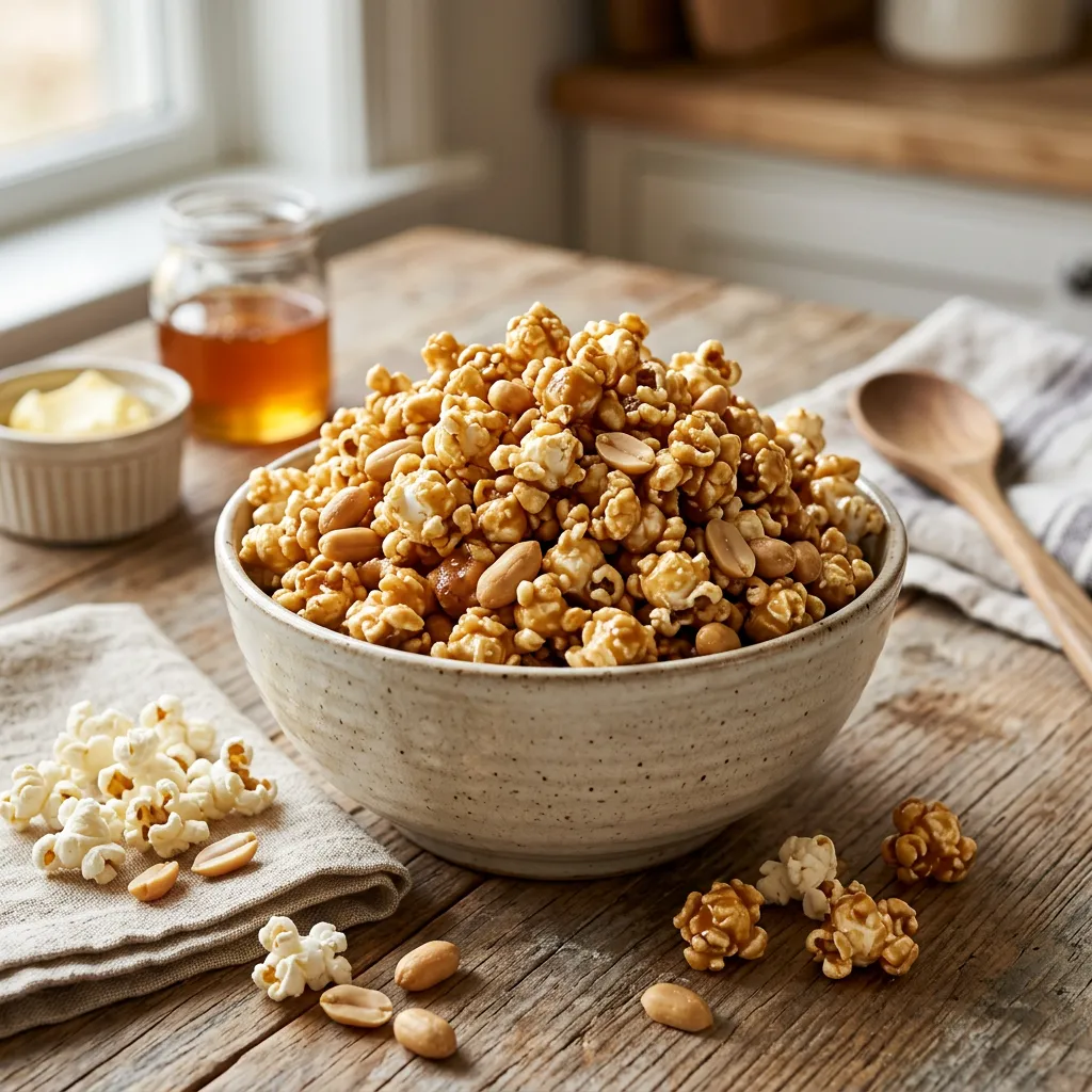 Peanut Butter Popcorn Recipe