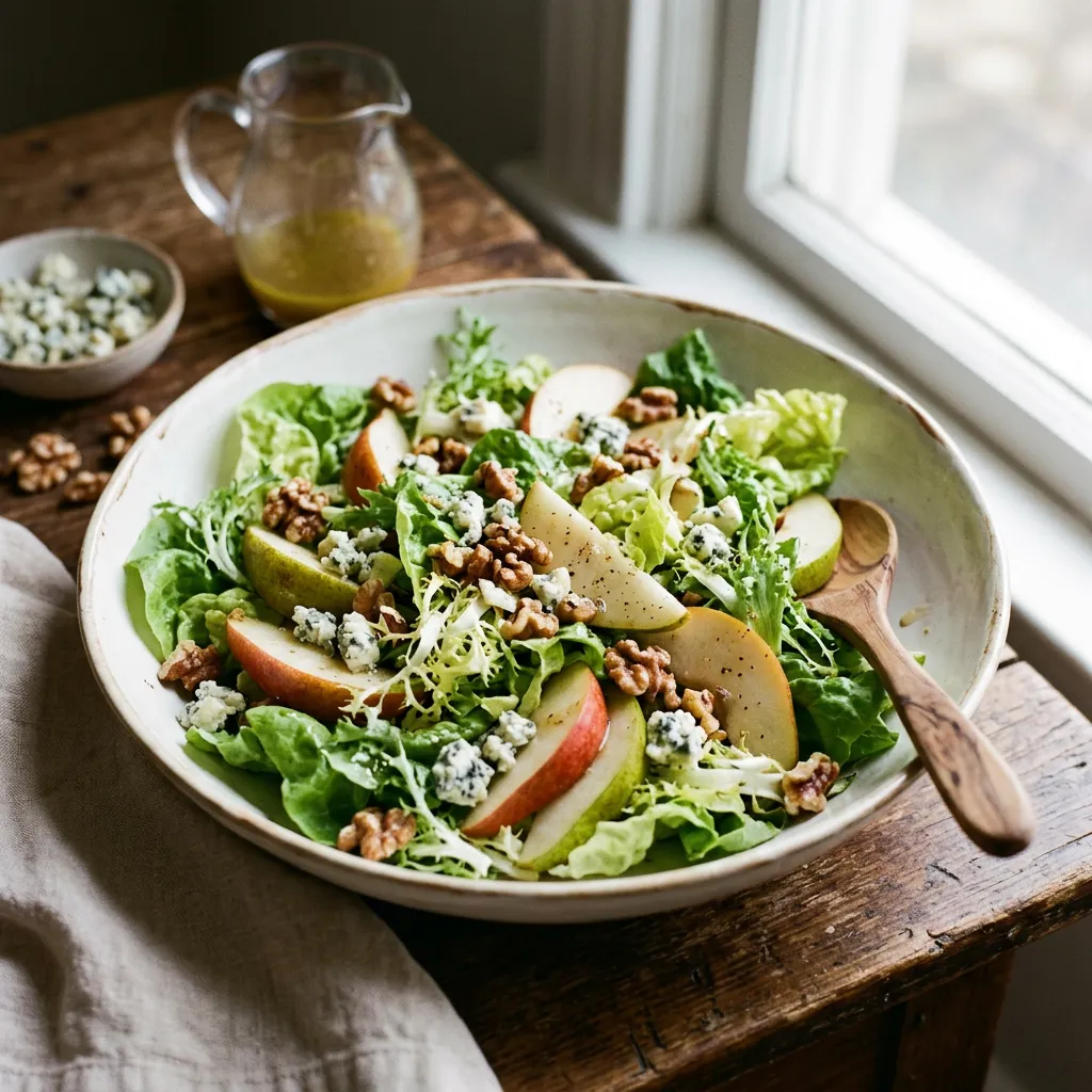 Pear and Greens Salad