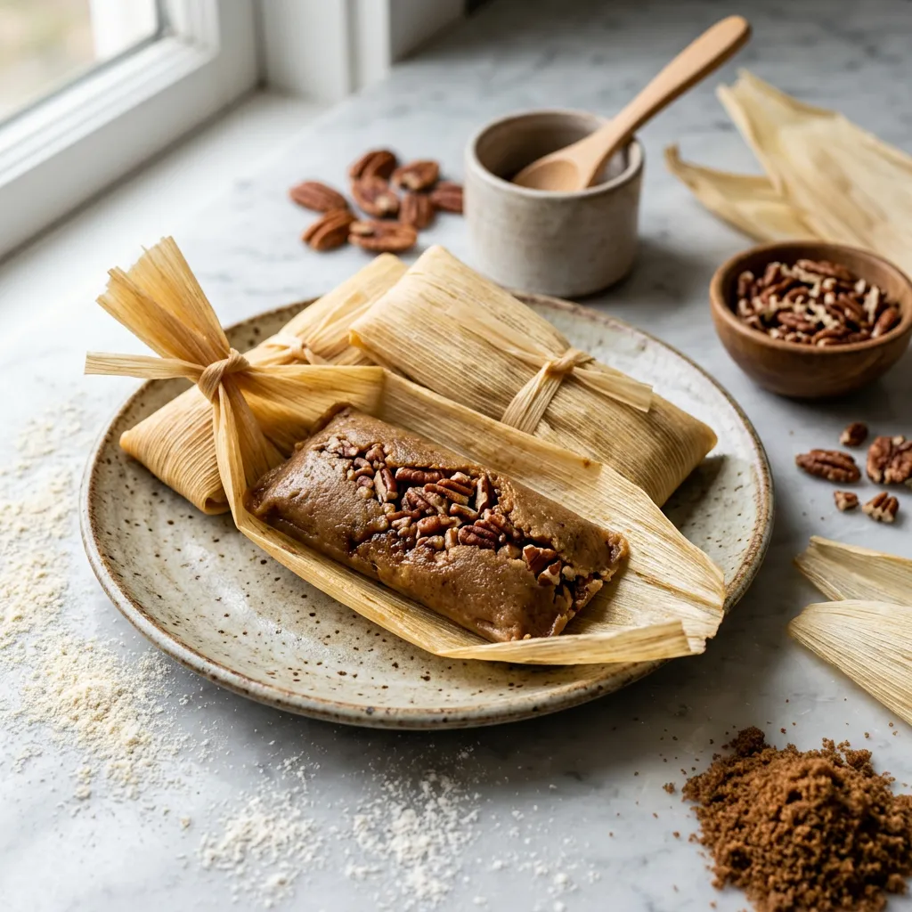 Pecan Pie Tamales