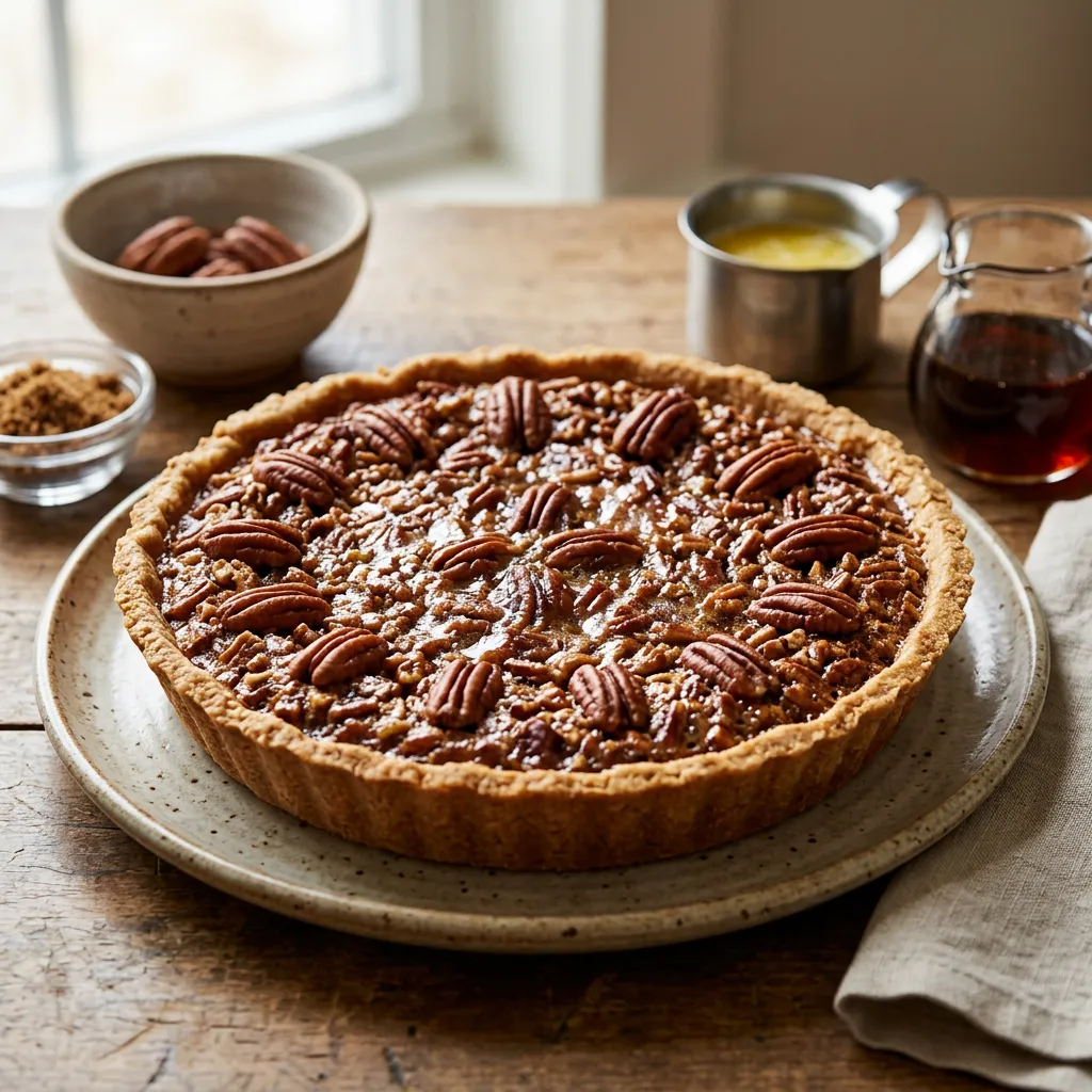 Pecan Pie With Graham Cracker Crust