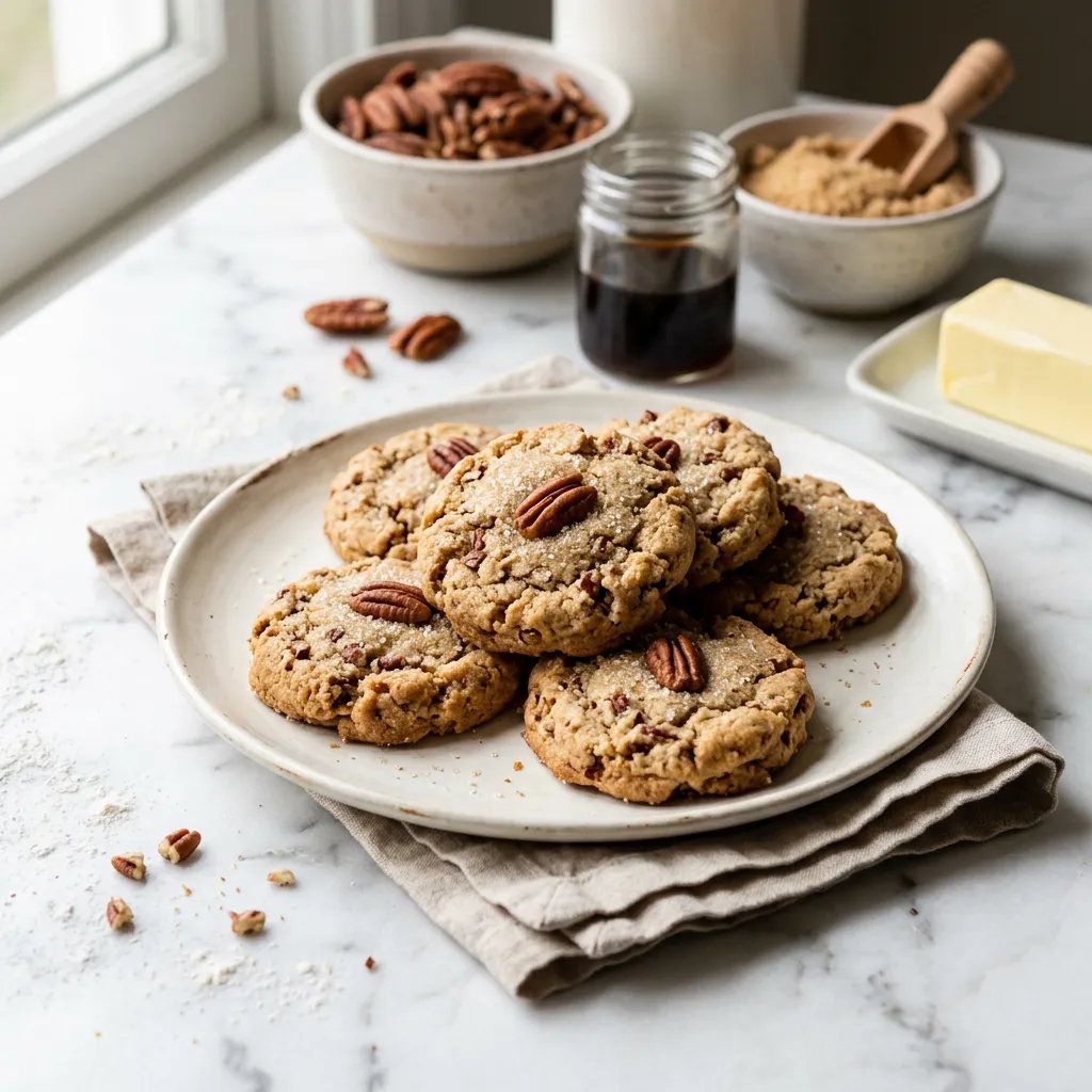 Pecan Praline Cookies With Variations