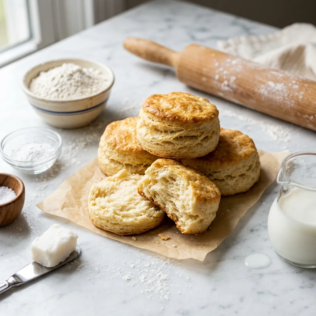 Pennsylvania Dutch Lard Biscuits