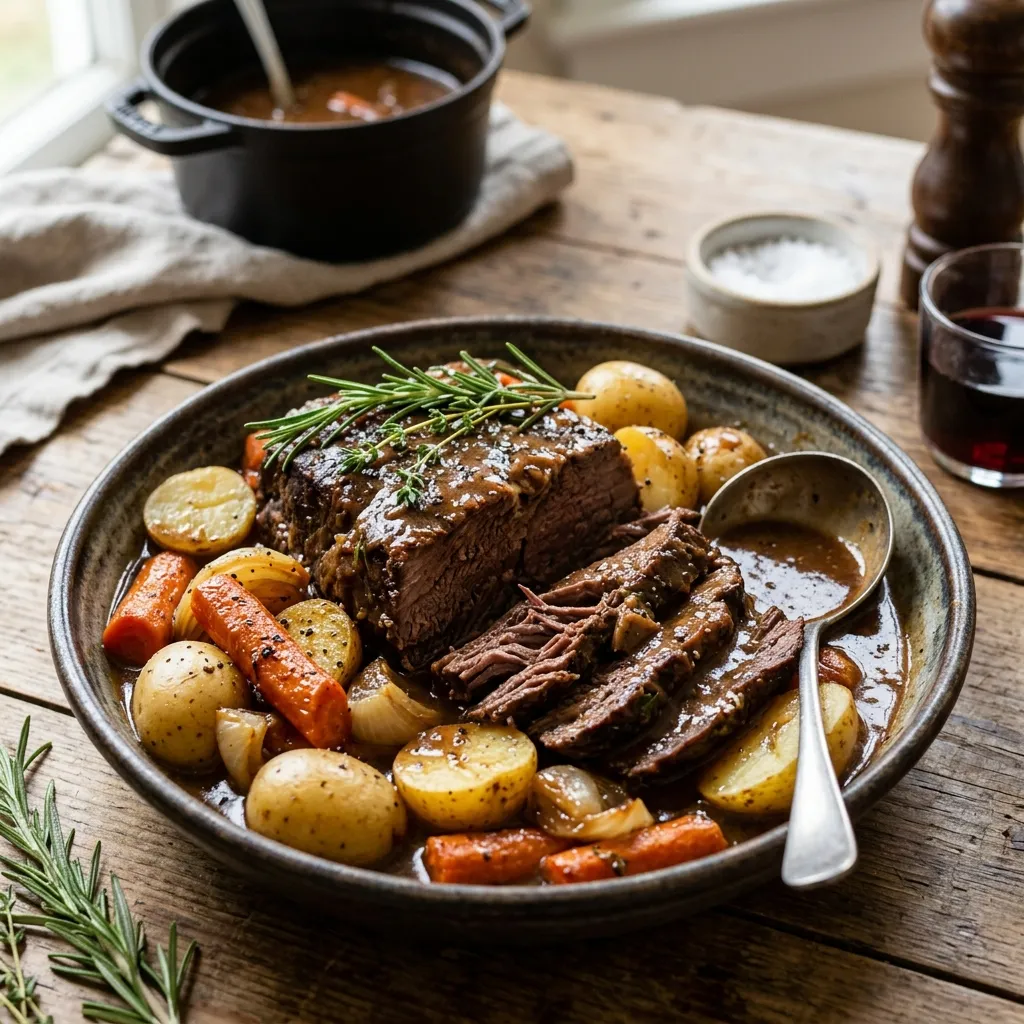 Perfect Slow Cooker Pot Roast