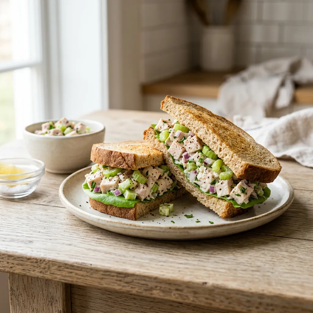 Perfect Turkey Salad Sandwich