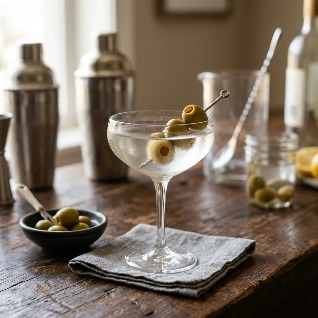 Perfect Your Dirty Martini: A Classic Cocktail with a Salty Twist