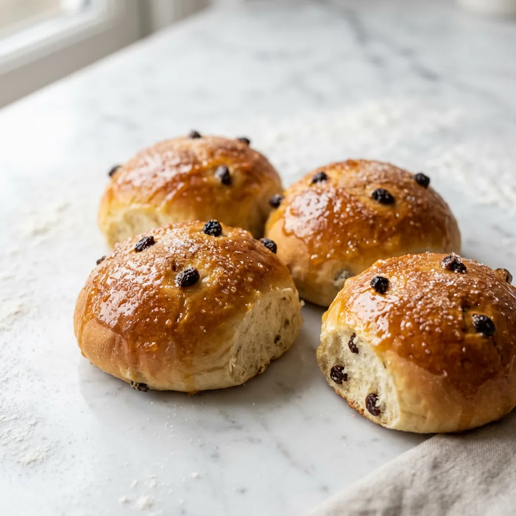 Peter Rabbit's Classic English Currant Buns Recipe