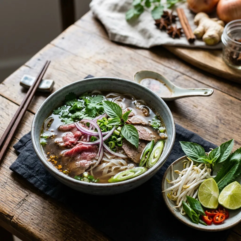 Pho (Vietnamese Noodle Soup)