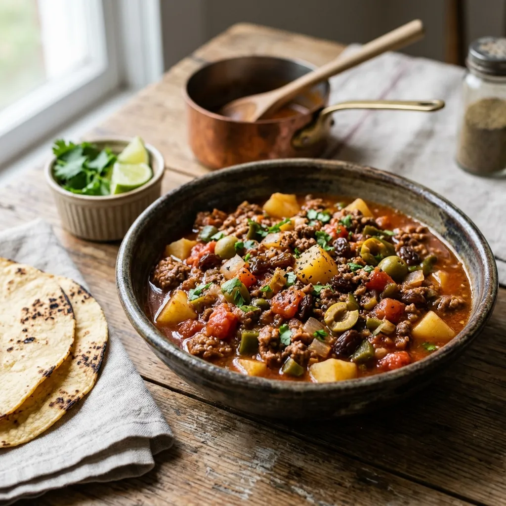 Picadillo: Mexican-Style Recipe