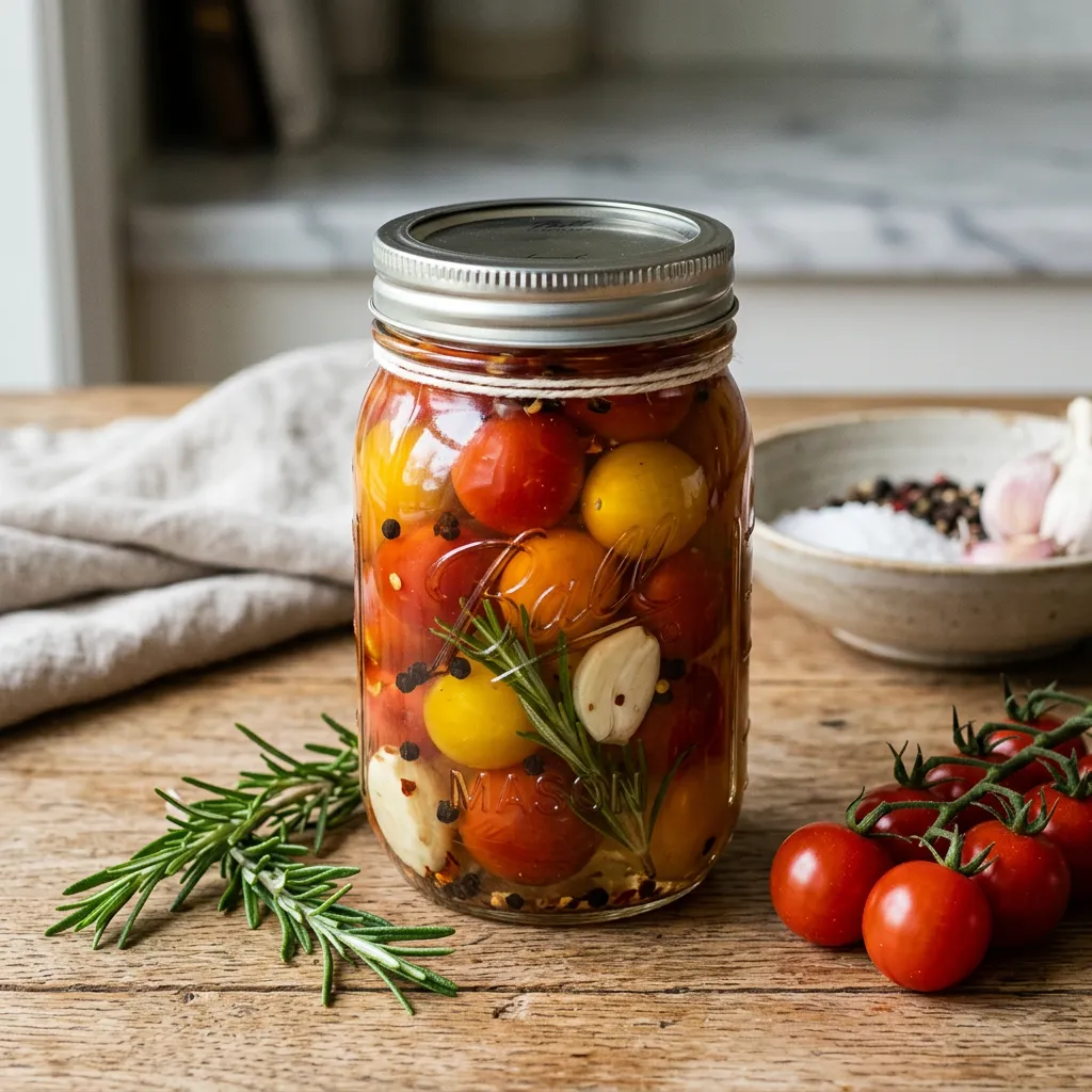 Pickled Cherry Tomatoes