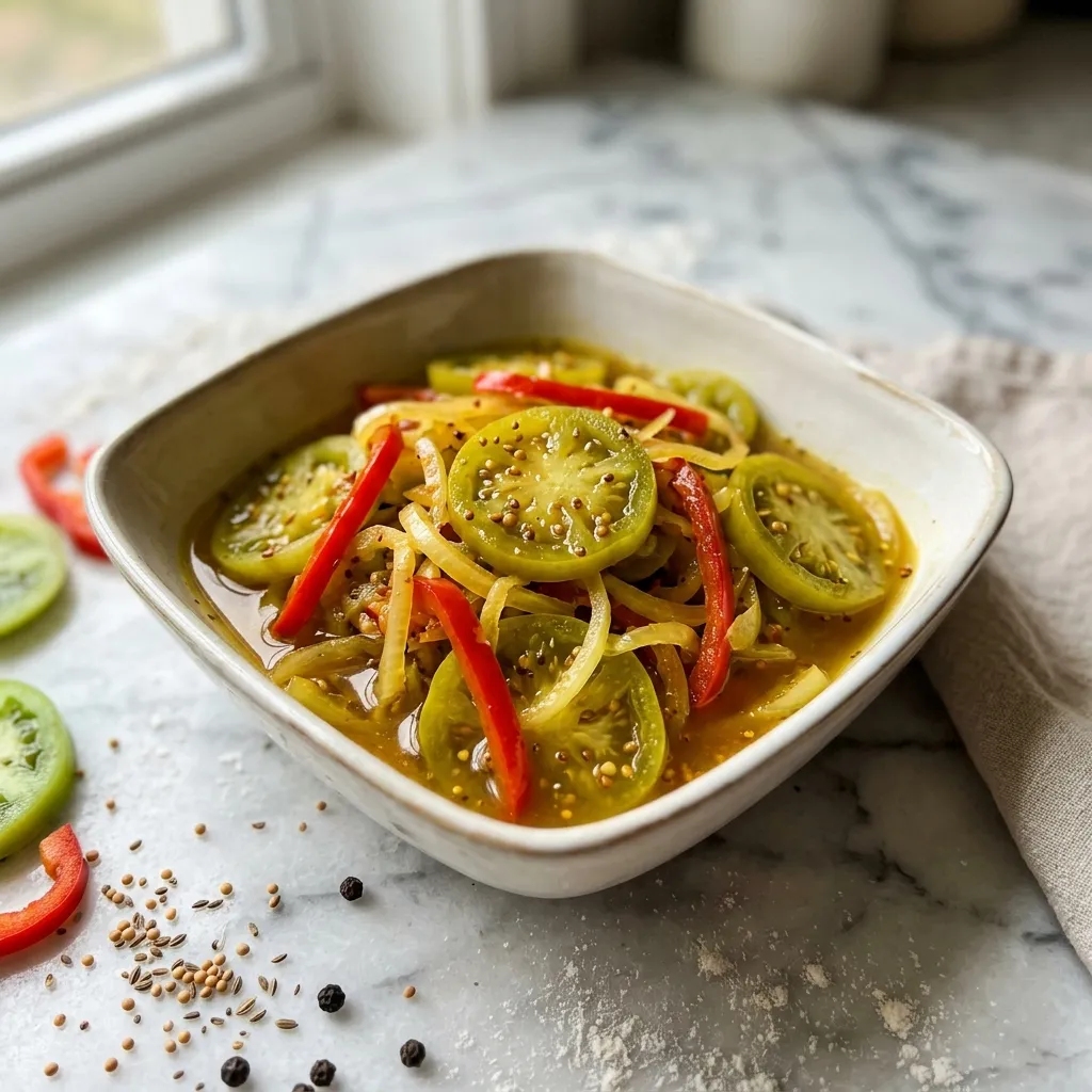 Pickled Green Tomatoes