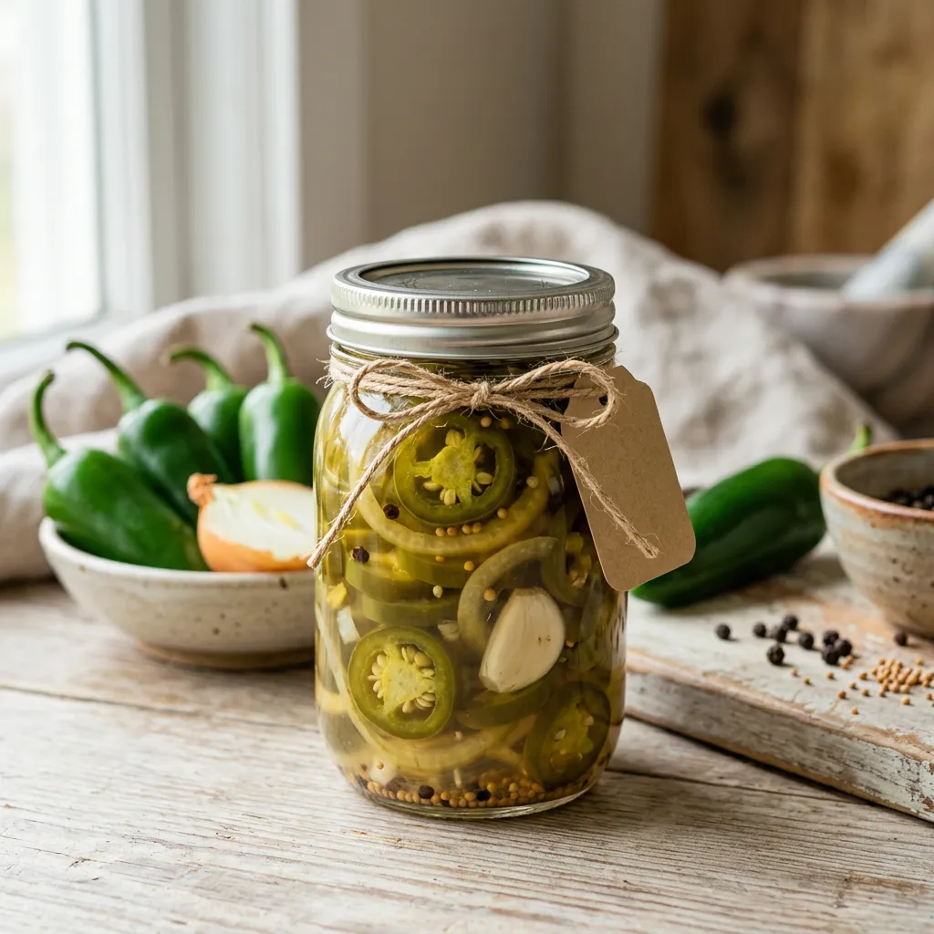 Pickled Jalapeños Recipe