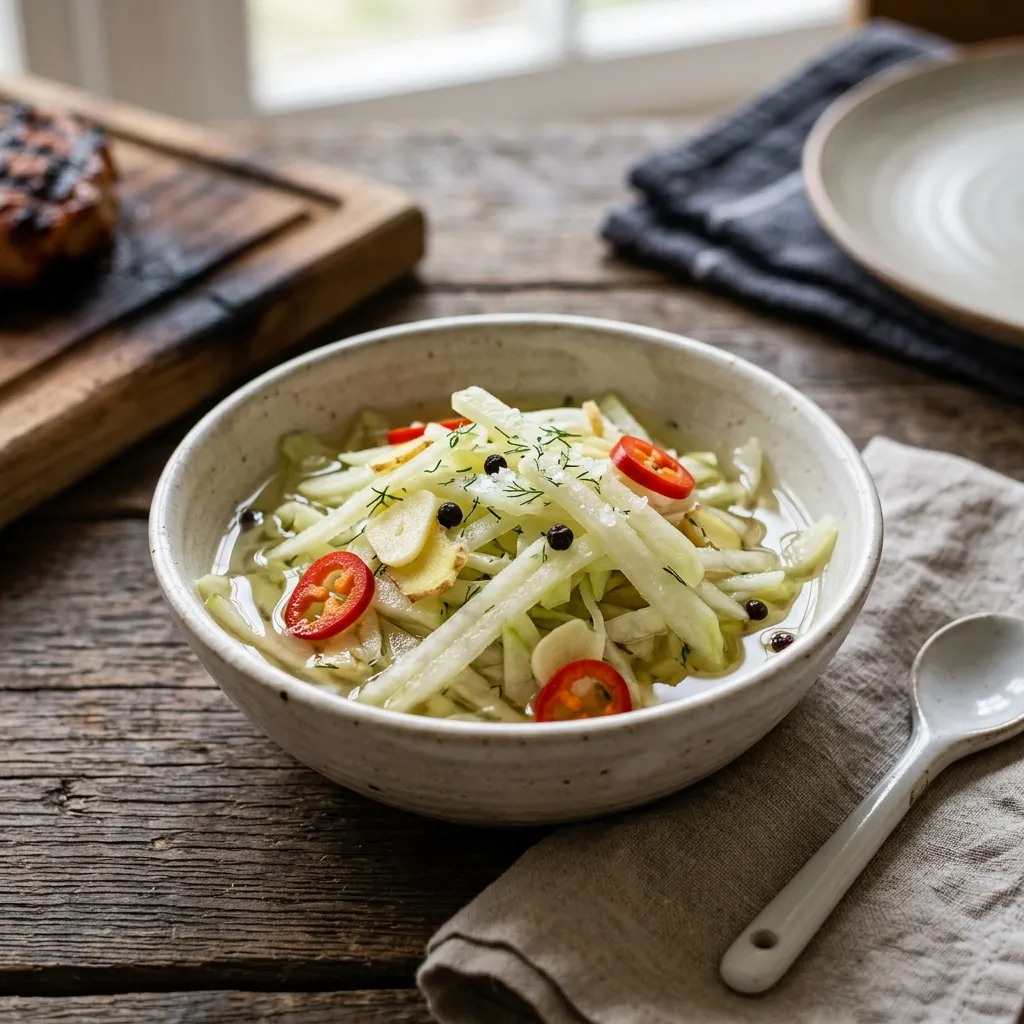 Pickled Kohlrabi Recipe