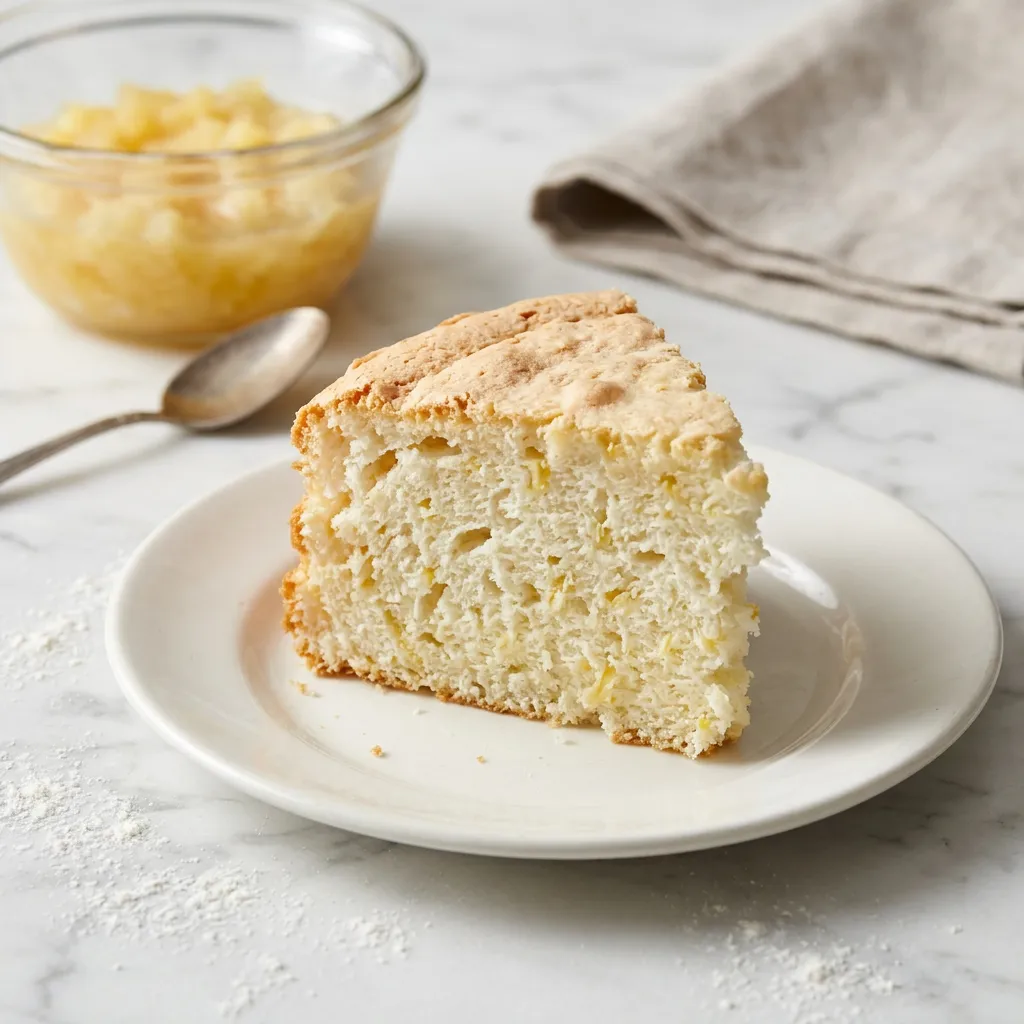Pineapple Angel Food Dump Cake