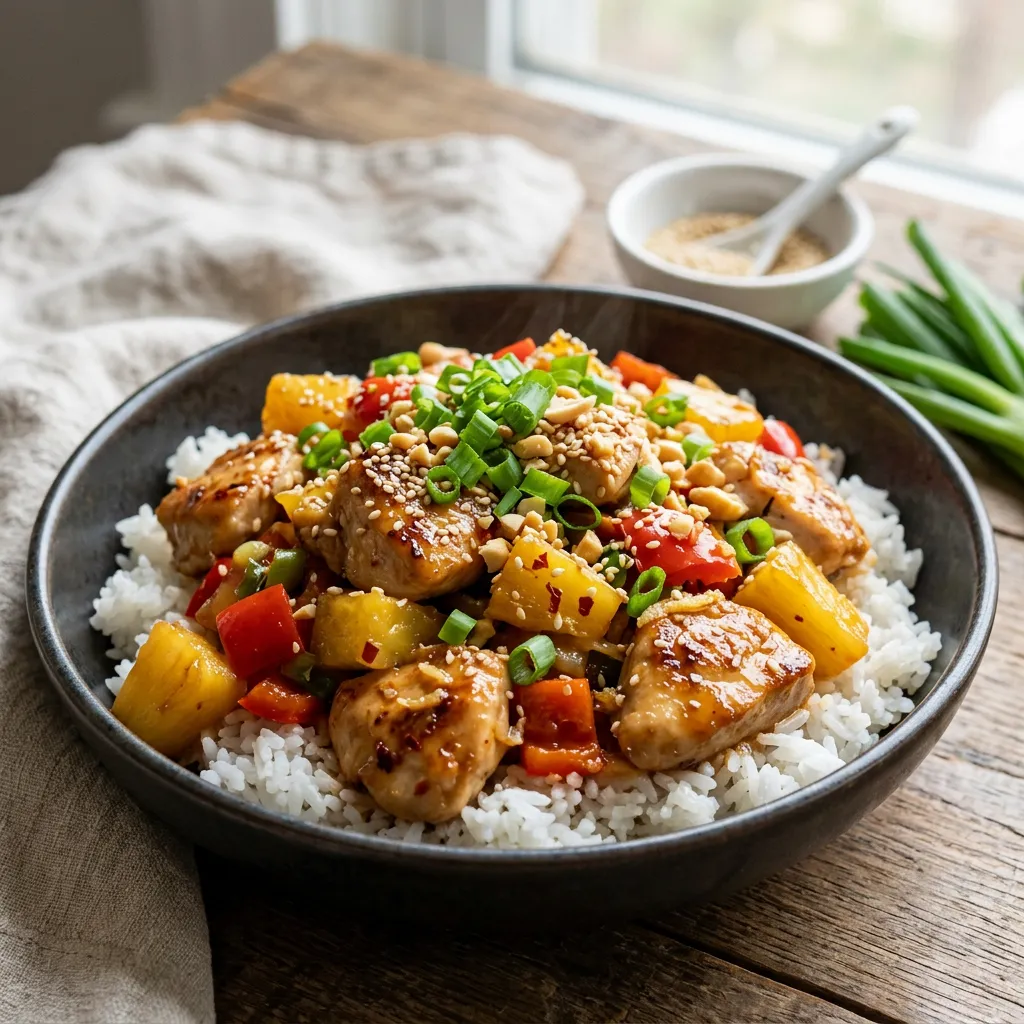 Pineapple Chicken Stir-Fry Recipe