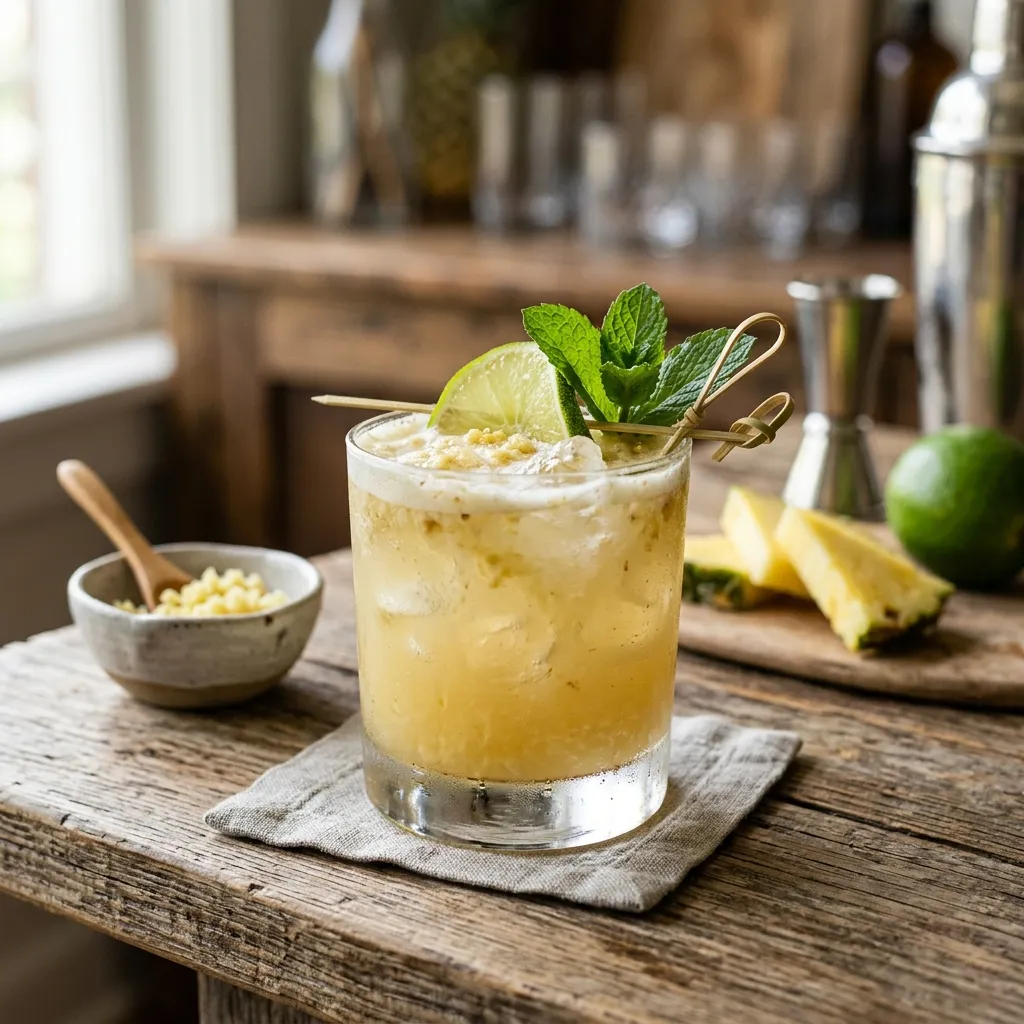 Pineapple Ginger Margarita