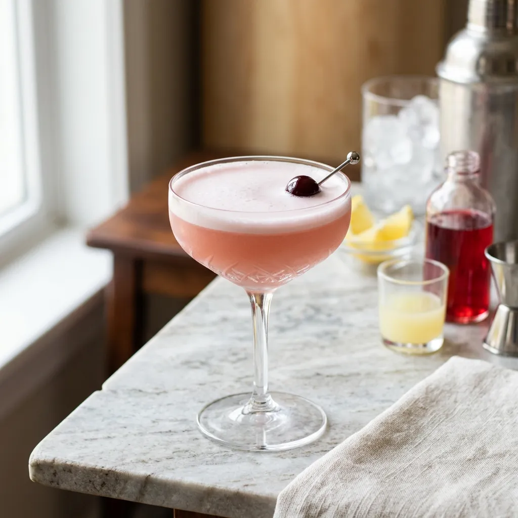 Pink Lady Cocktail