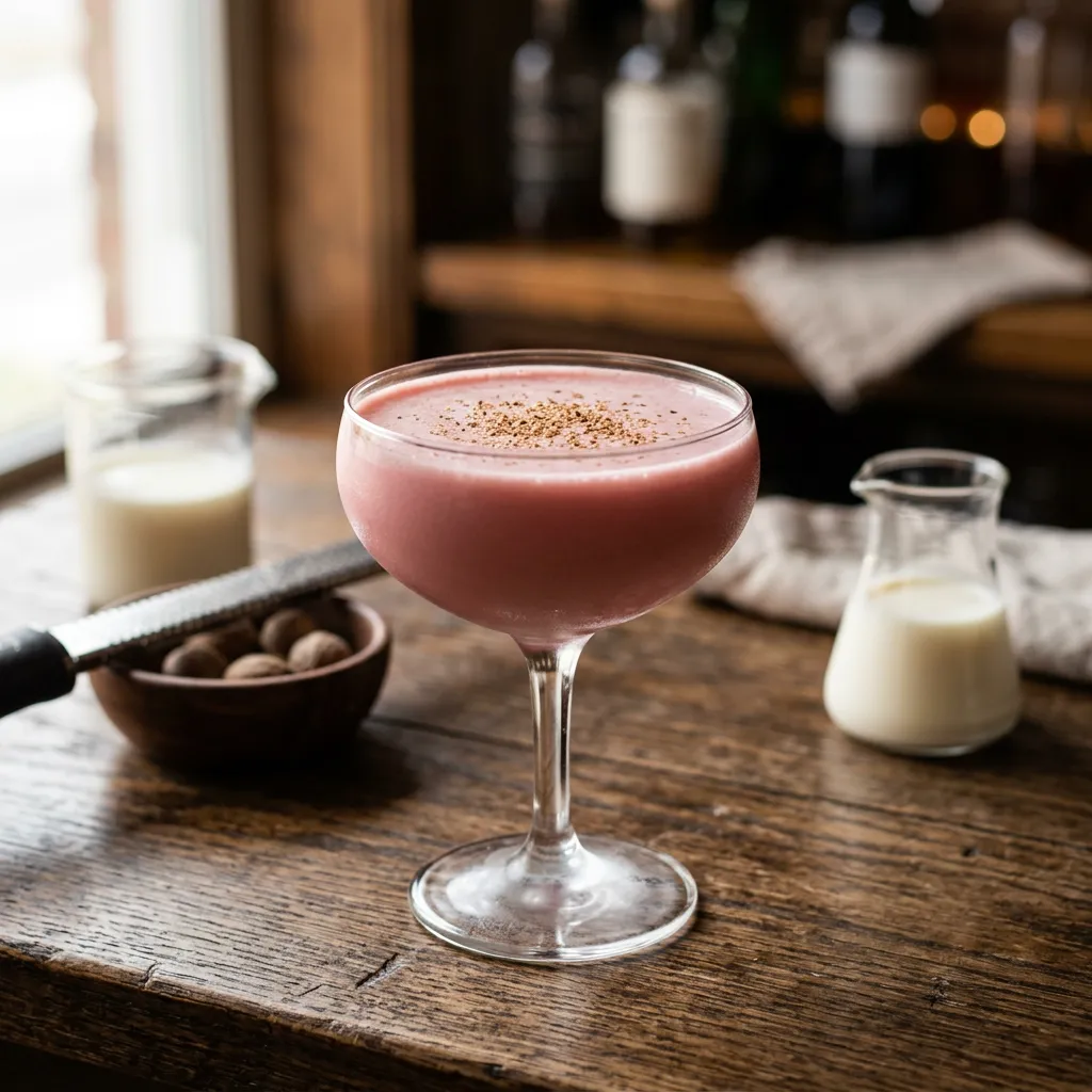 Pink Squirrel Cocktail