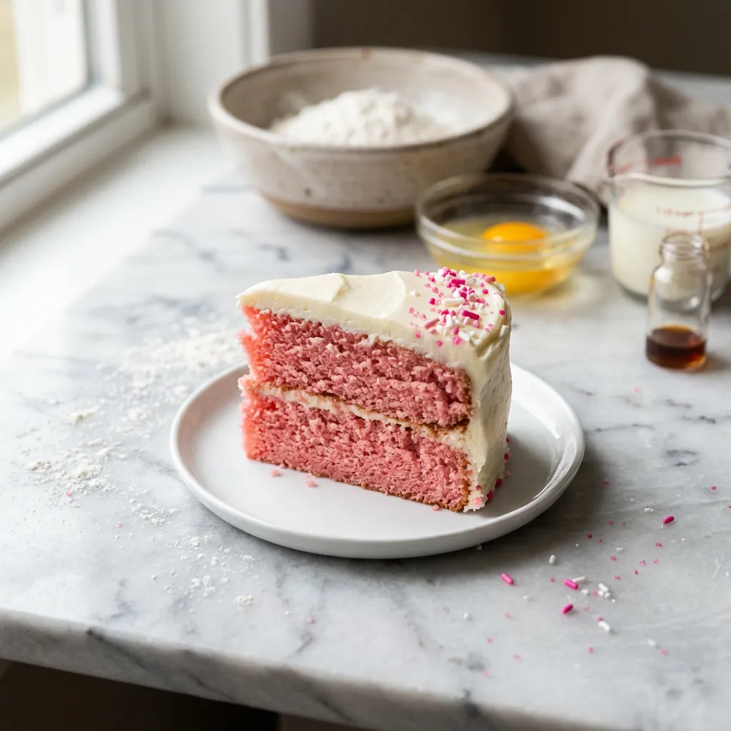 Pink Velvet Cake Recipe