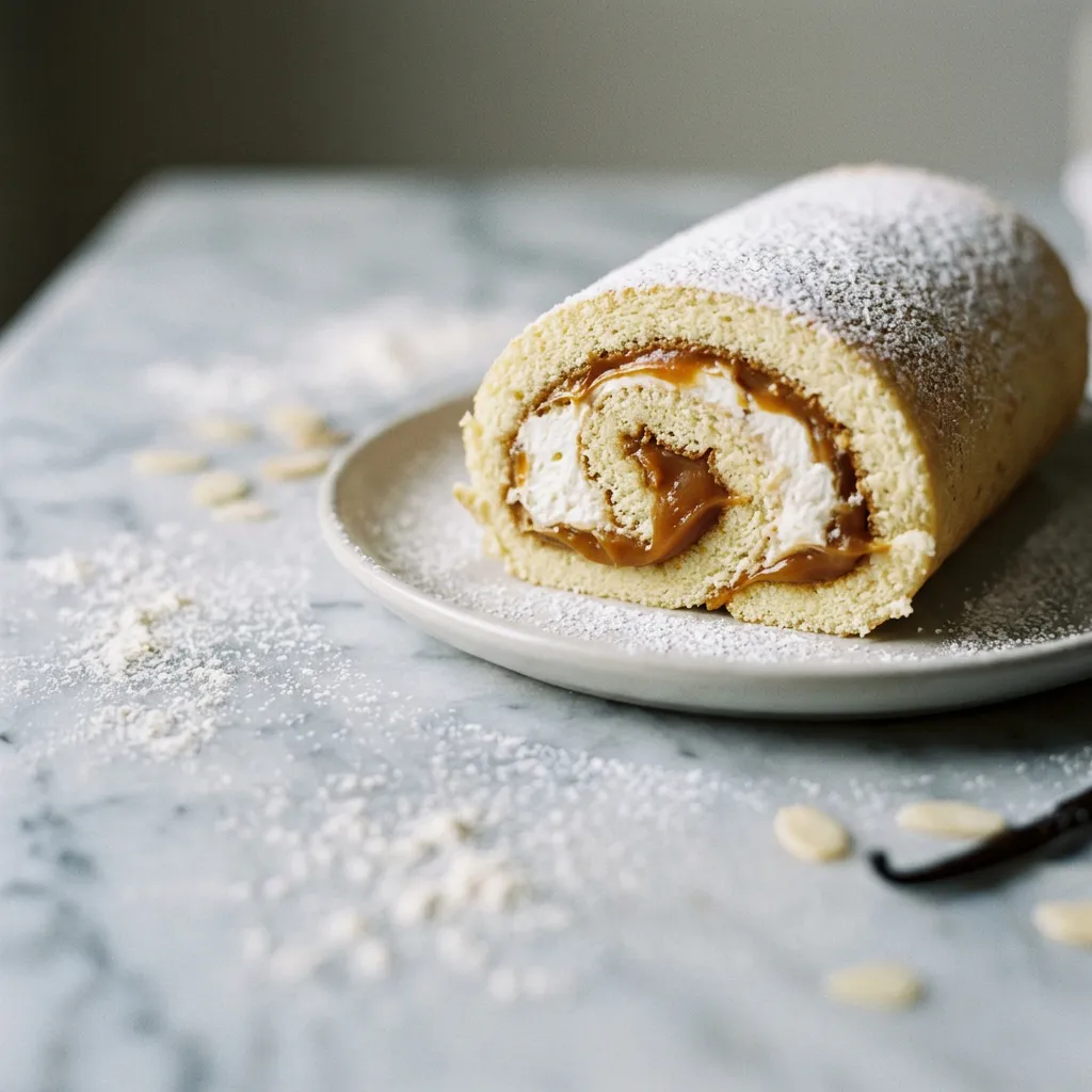 Pionono Relleno con Dulce de Leche Recipe