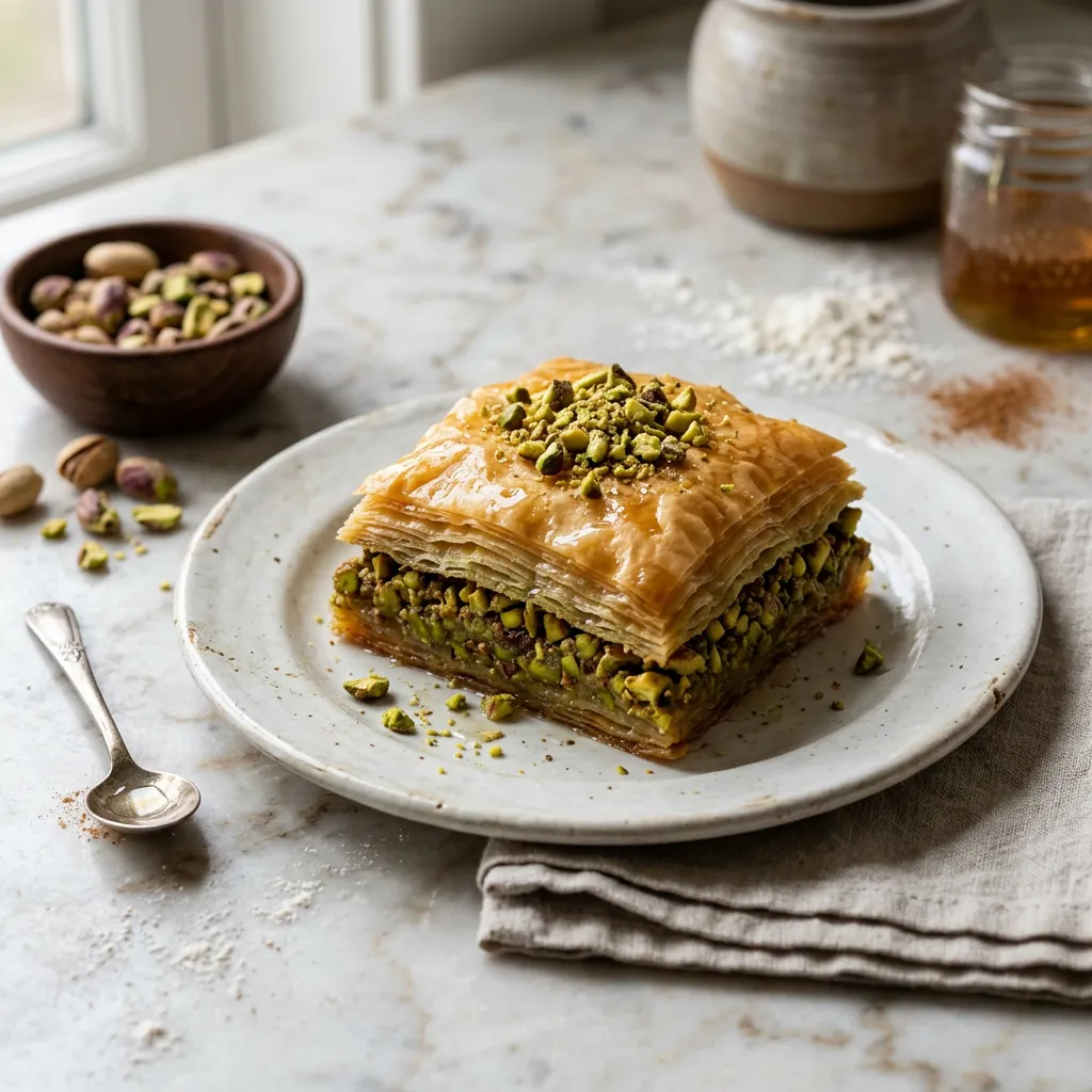 Pistachio Baklava