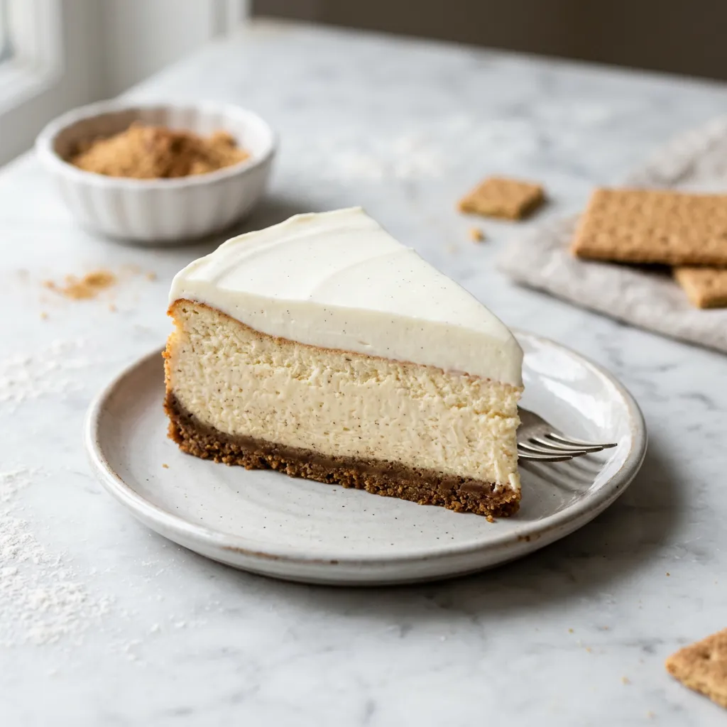 Polish-American-Style Cheesecake (Sernik Philadelphia)