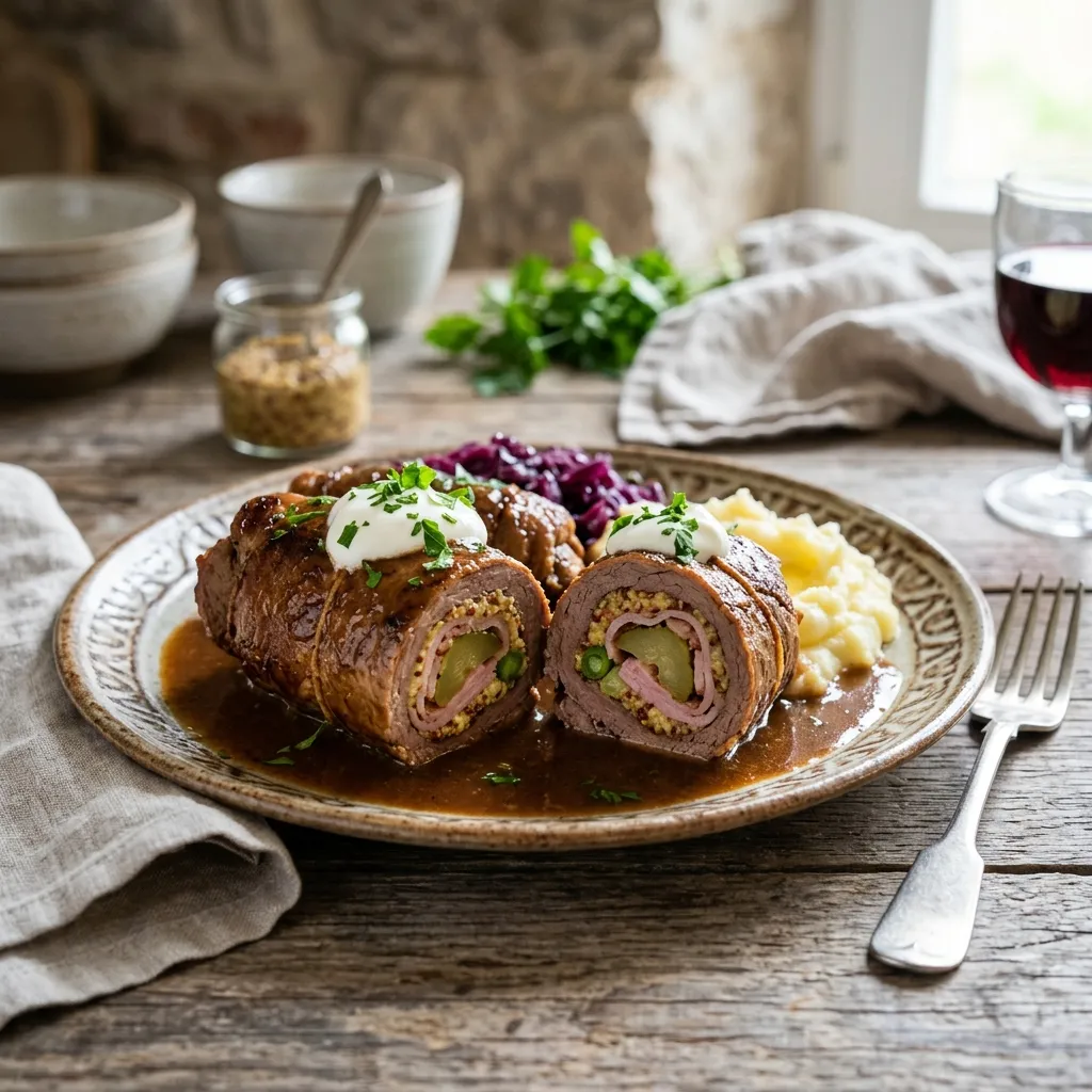Polish Beef Roulade (Zrazy)