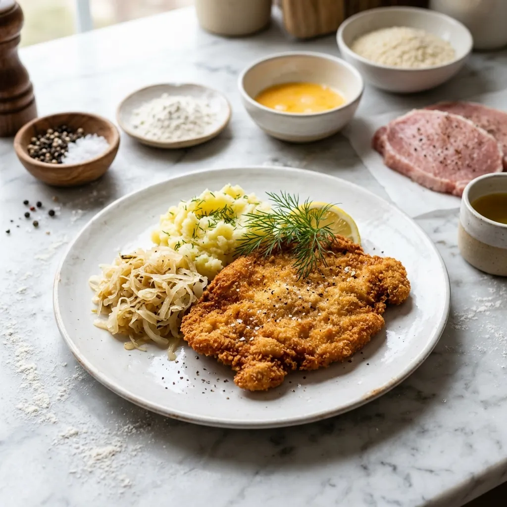 Polish Breaded Pork Cutlets (Kotlety Schabowy)