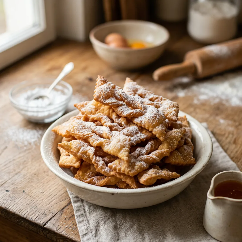 Polish Chruściki (Angel Wings)