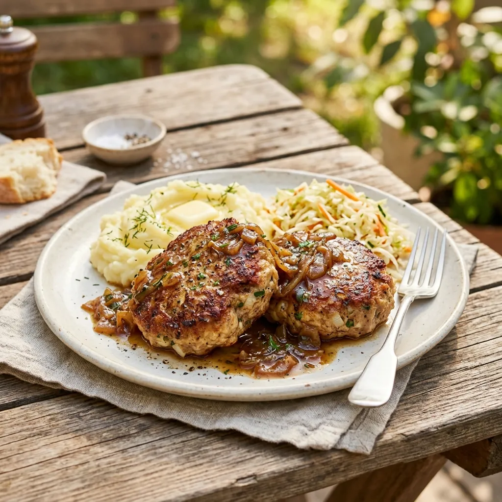 Polish Hamburgers (Mielone Kotlety)