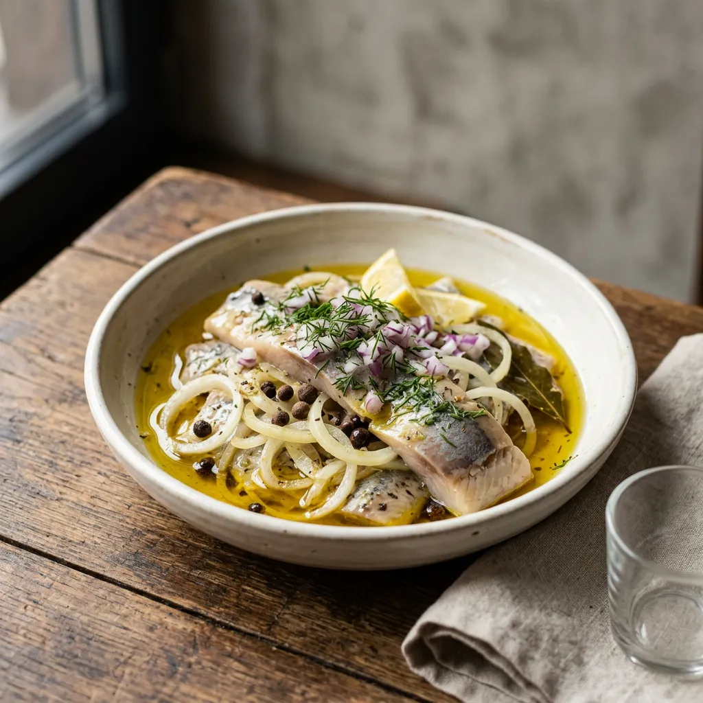 Polish Herrings in Oil (Sledz w Oleju) Recipe