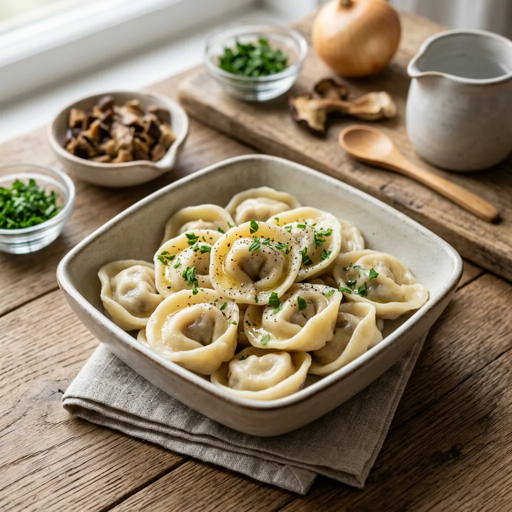 Polish 'Little Ears' Dumplings (Uszka)