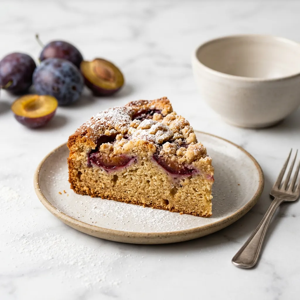 Polish Plum Cake (Placek z Sliwkami)