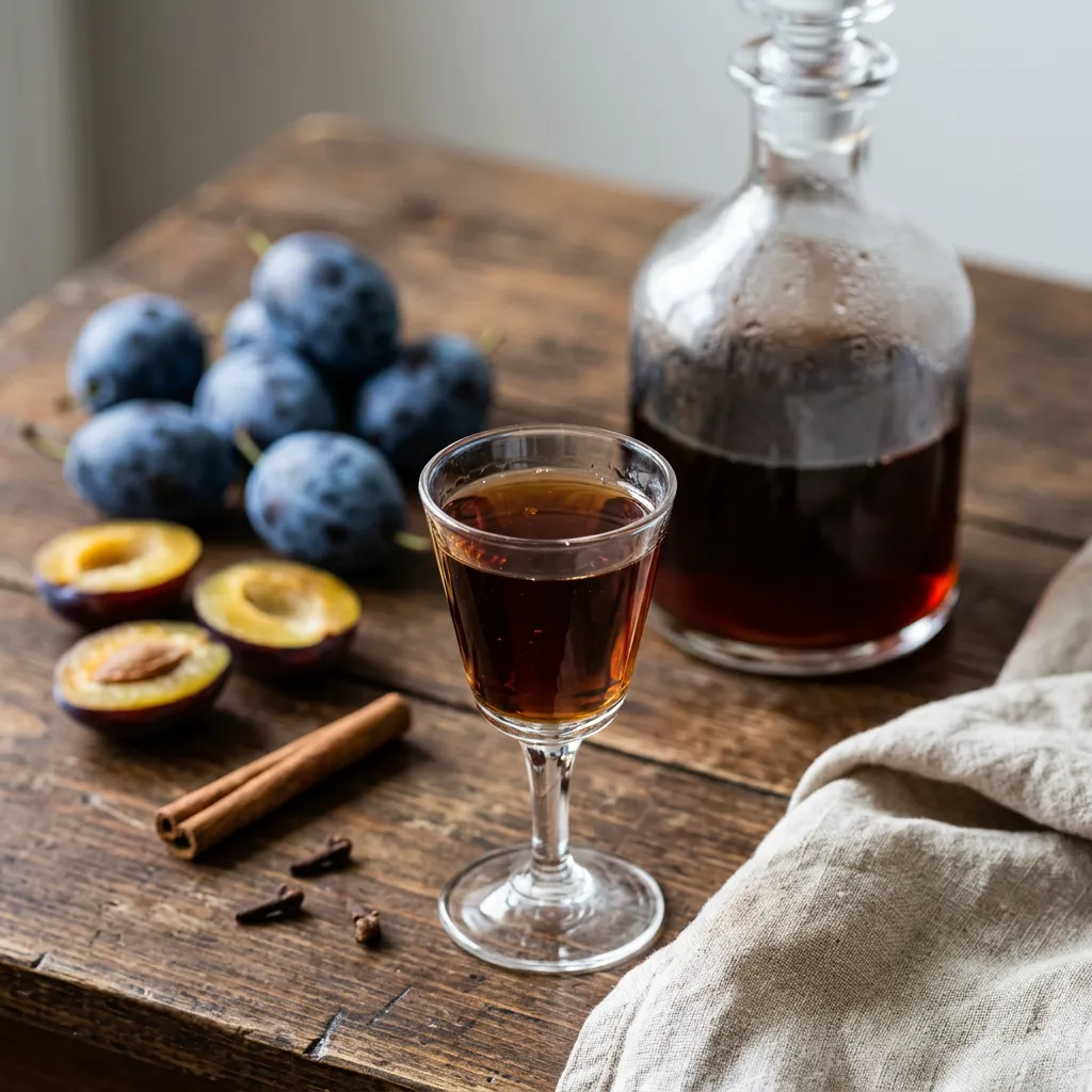 Polish Plum Nalewka Cordial Recipe