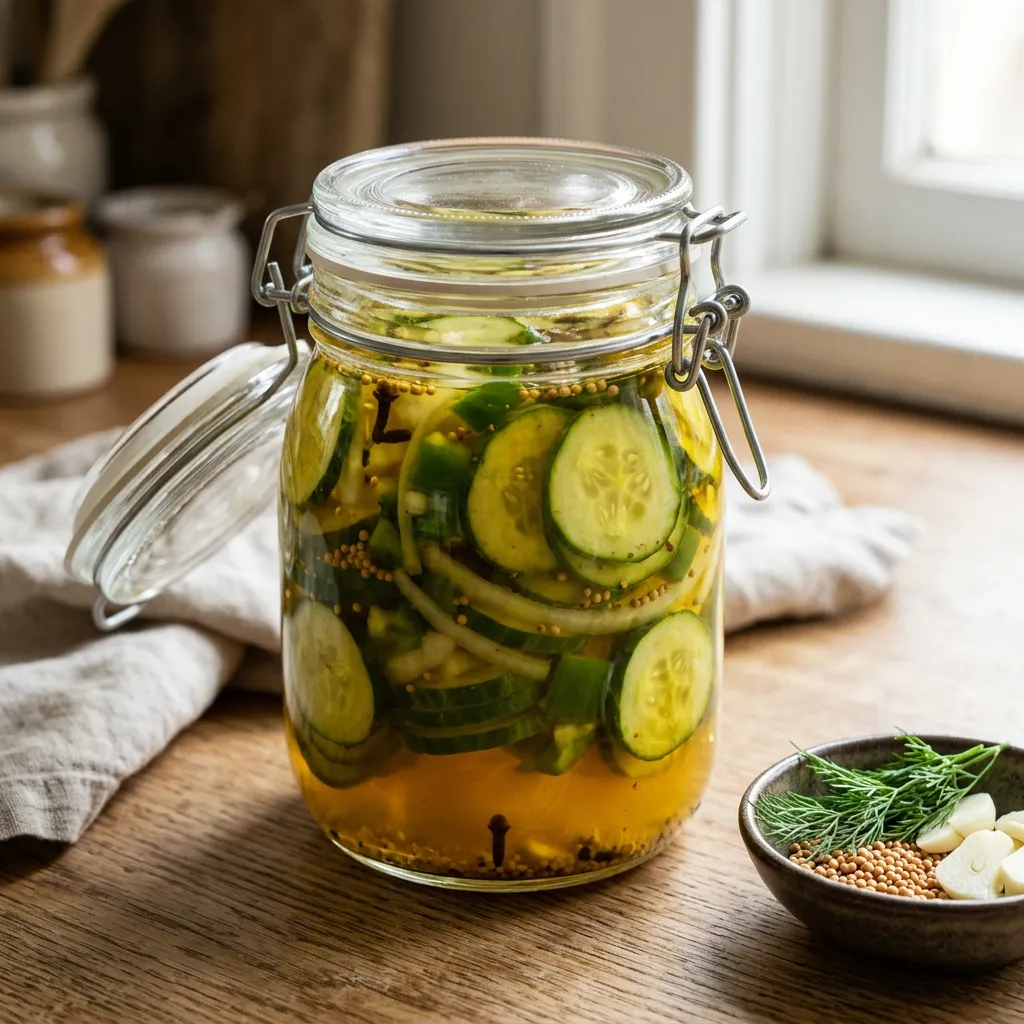 Polish Sweet-and-Sour Pickles