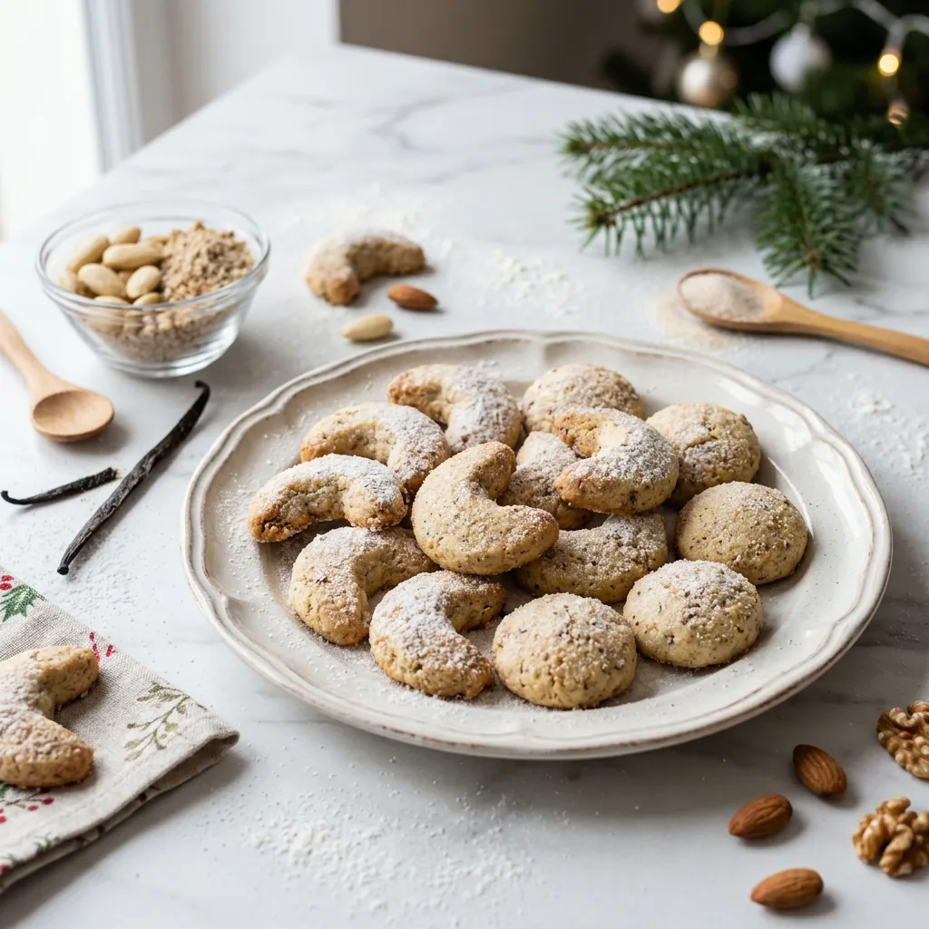Polish Vanilla Cookies (Ciasteczka Waniliowe)
