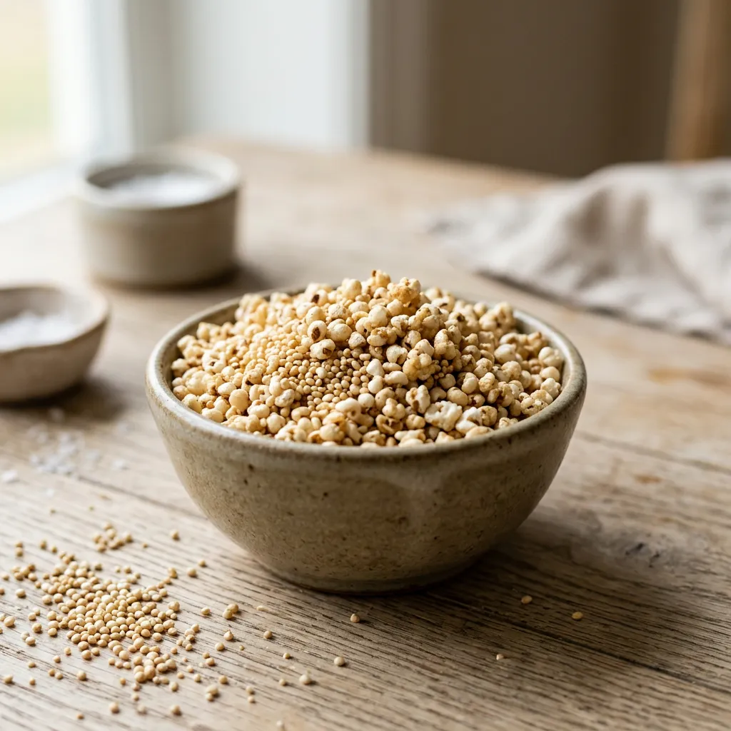 Popped Quinoa and Amaranth (Kiwicha)
