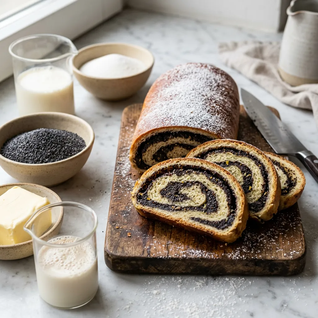 Poppy Seed Roll (Polish Makowiec)