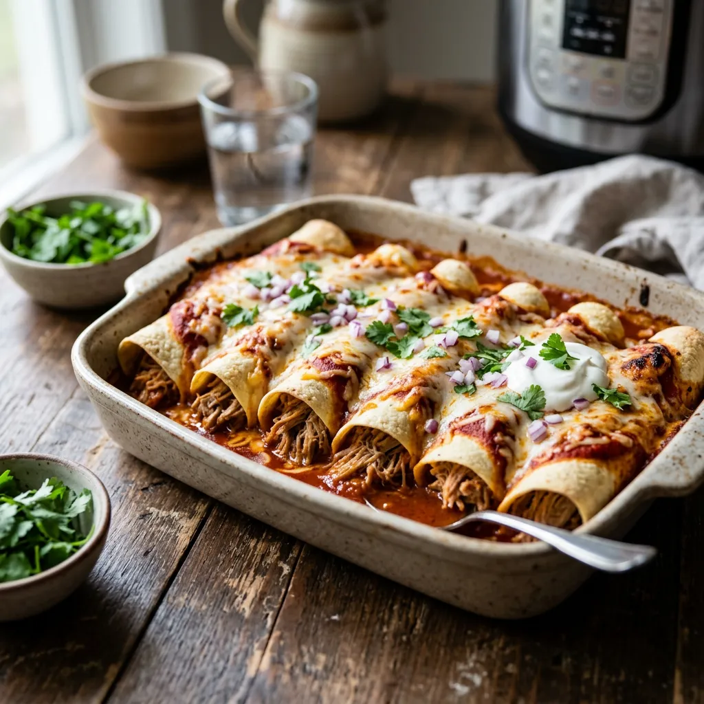 Pork Enchiladas