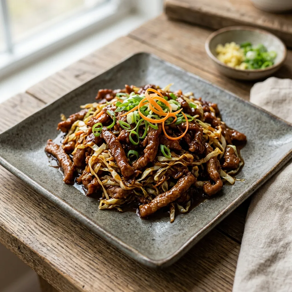 Pork With Peking Sauce