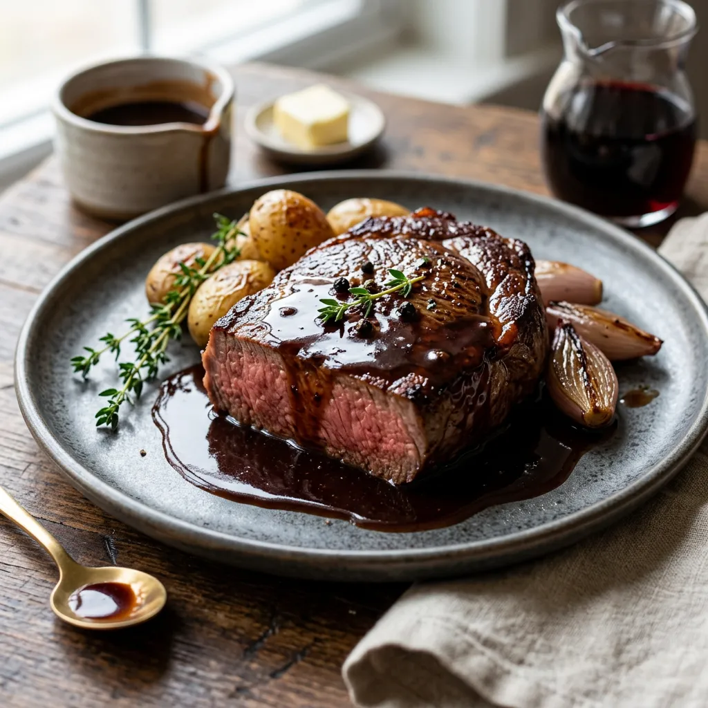 Port Wine Demi-Glace Sauce Recipe