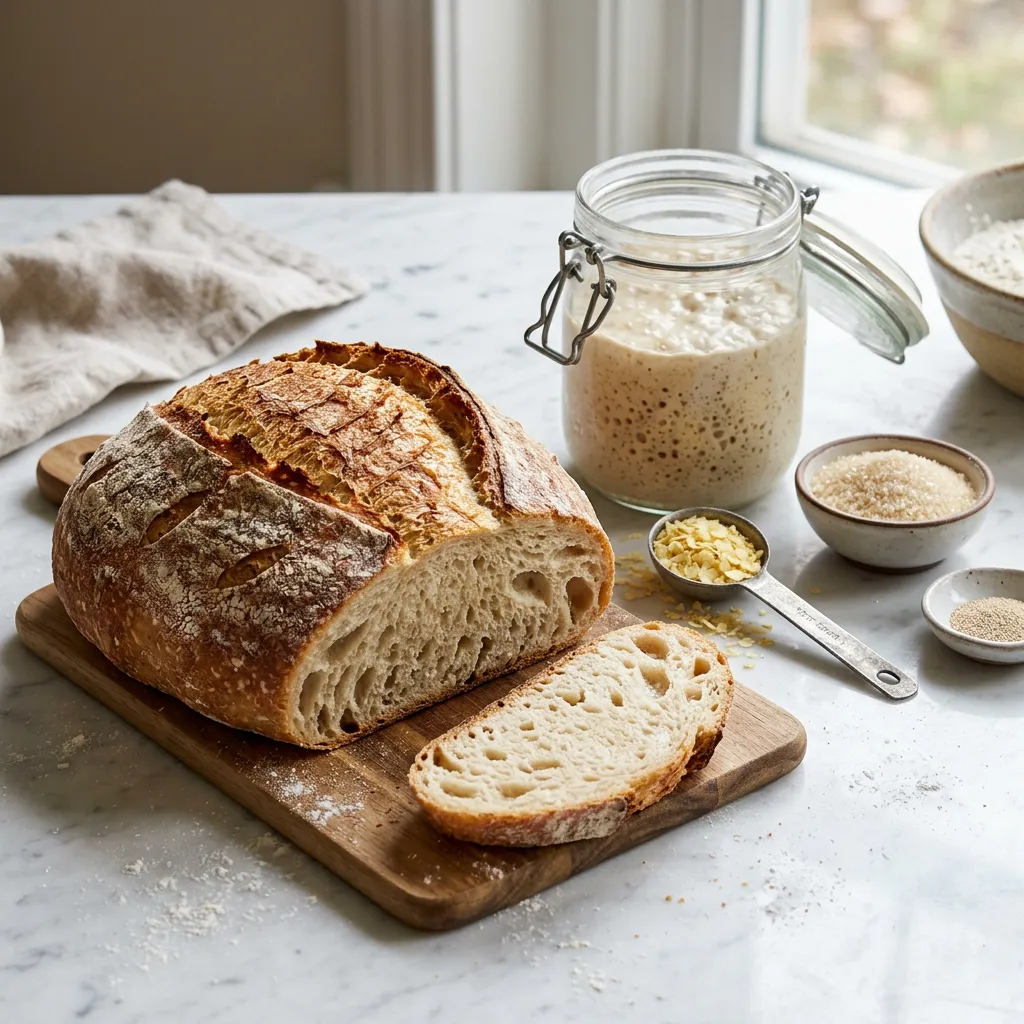 Potato Flake Sourdough Starter and Bread