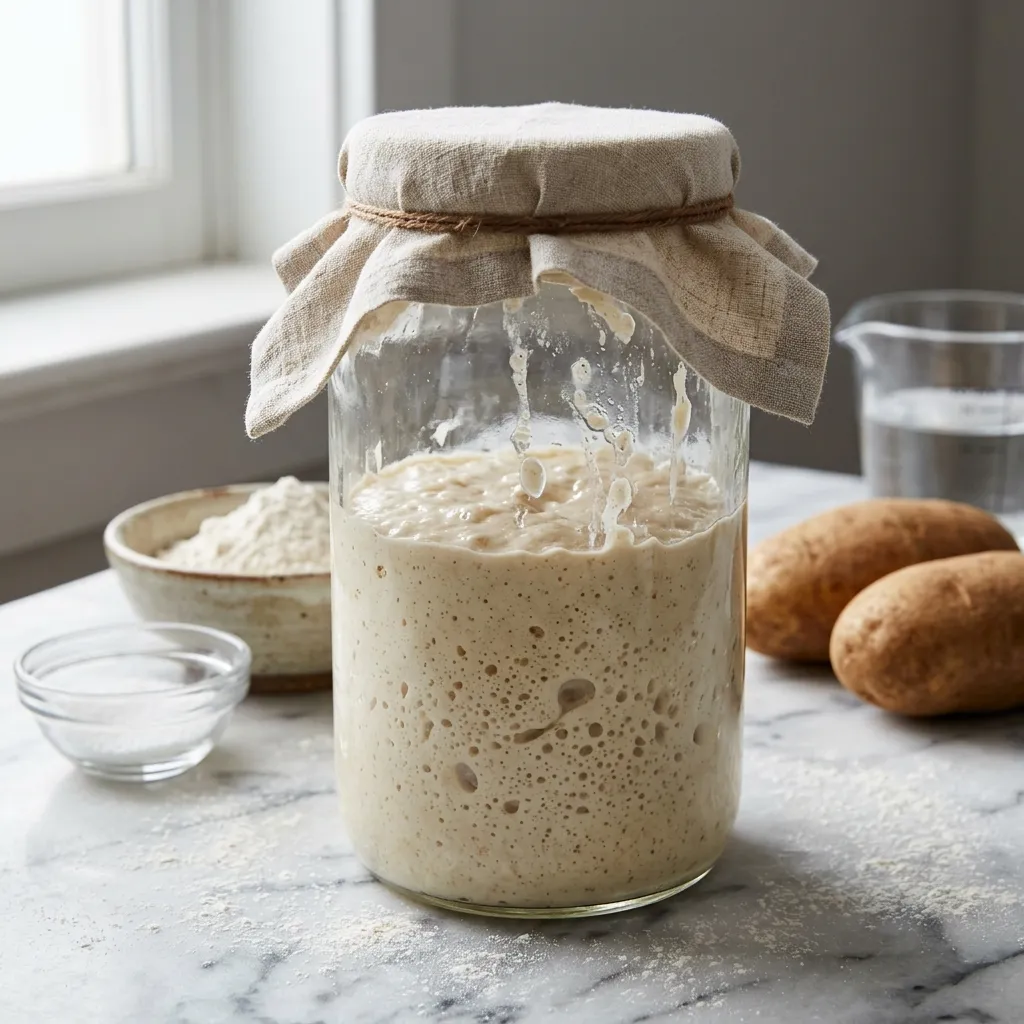 Potato Sourdough Starter