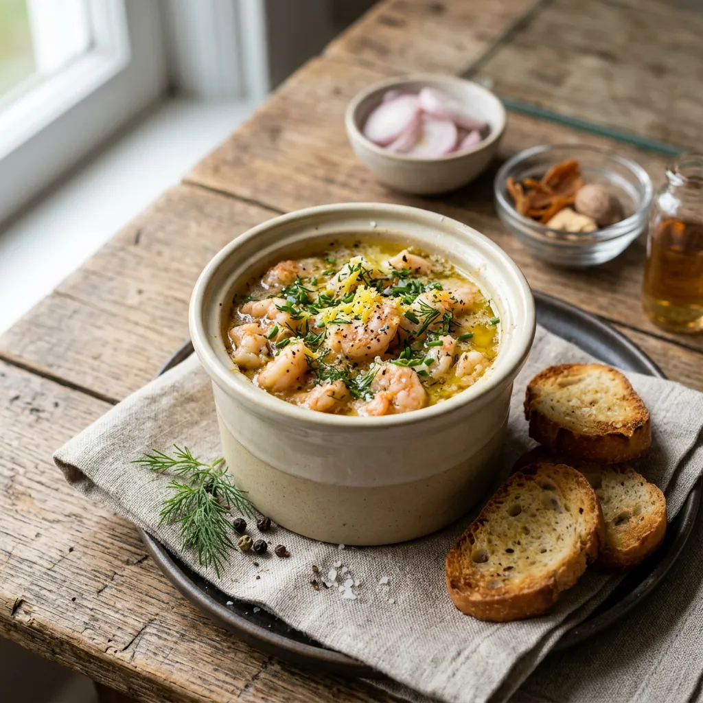 Potted Shrimp: An English Canape