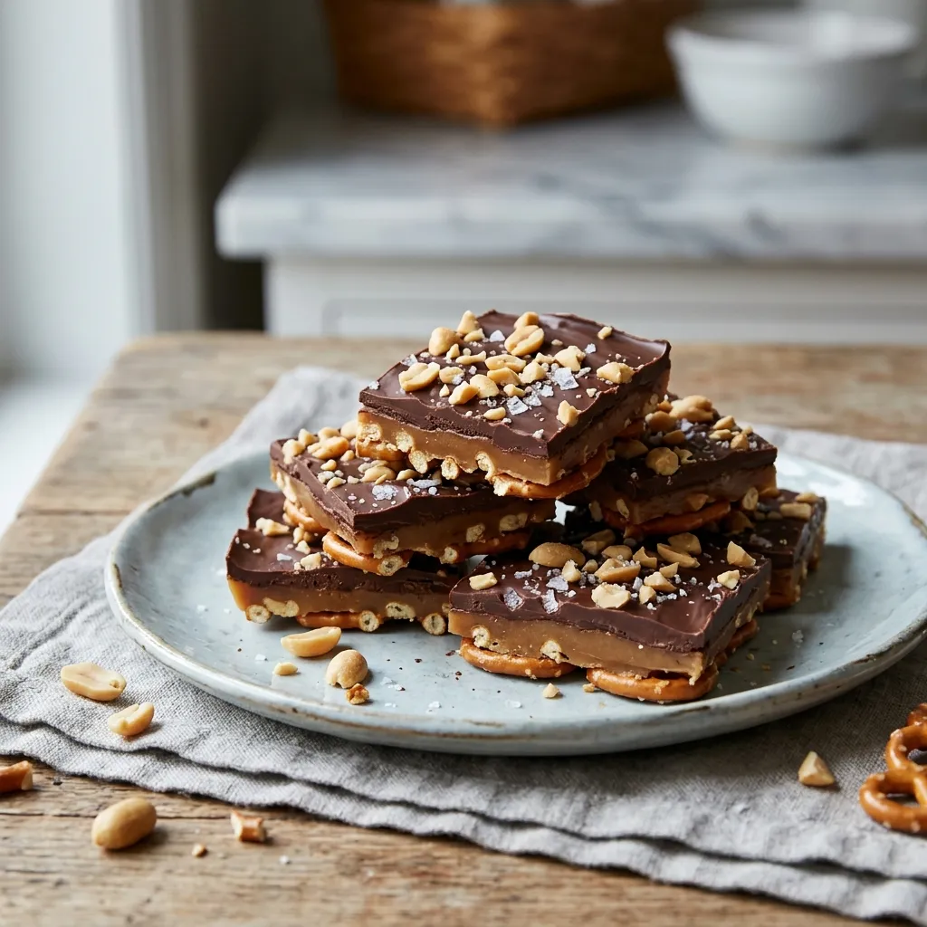 Pretzel Toffee