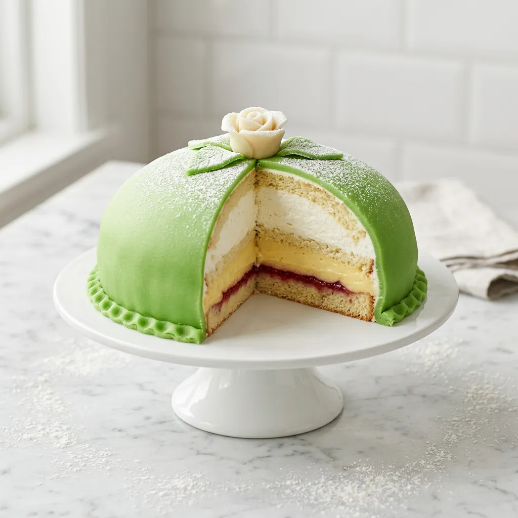 Prinsesstårta: Swedish Princess Cake