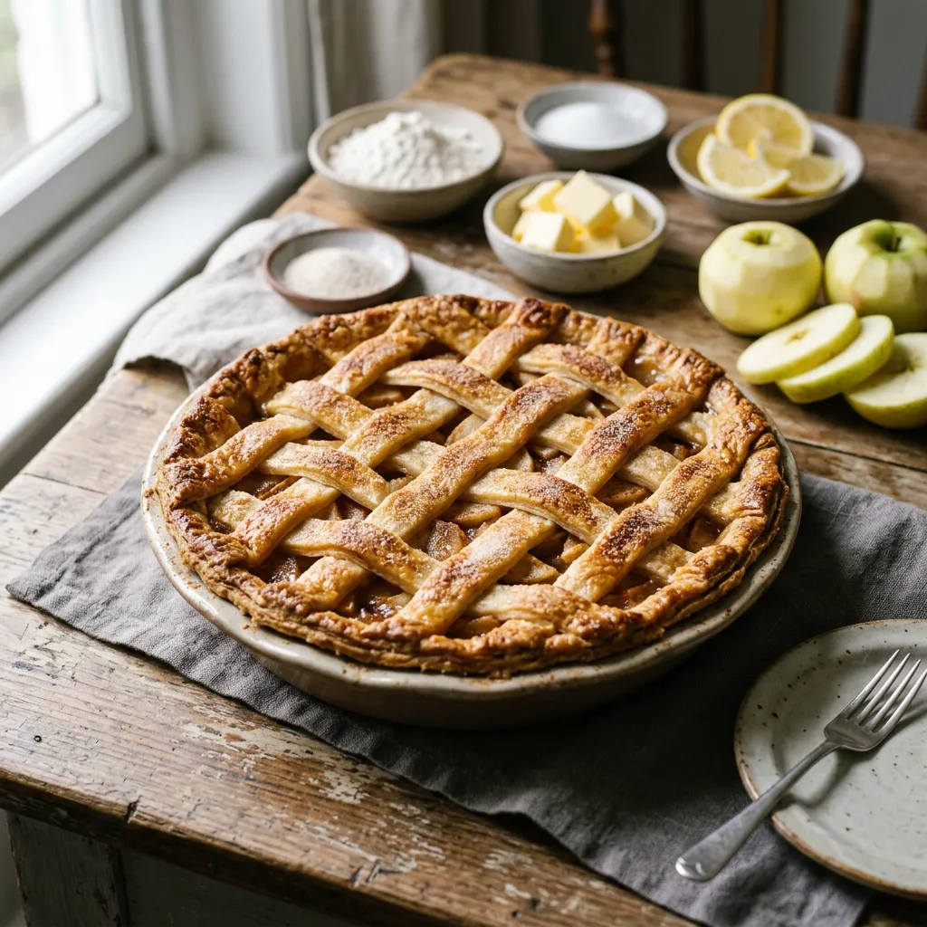 Proper British Apple Pie