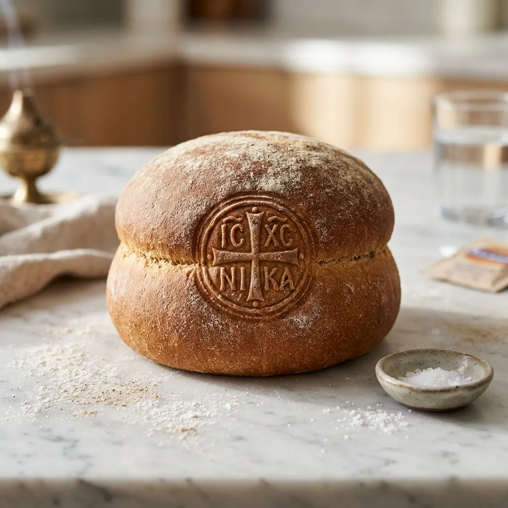 Prosforo Orthodox Offering Bread