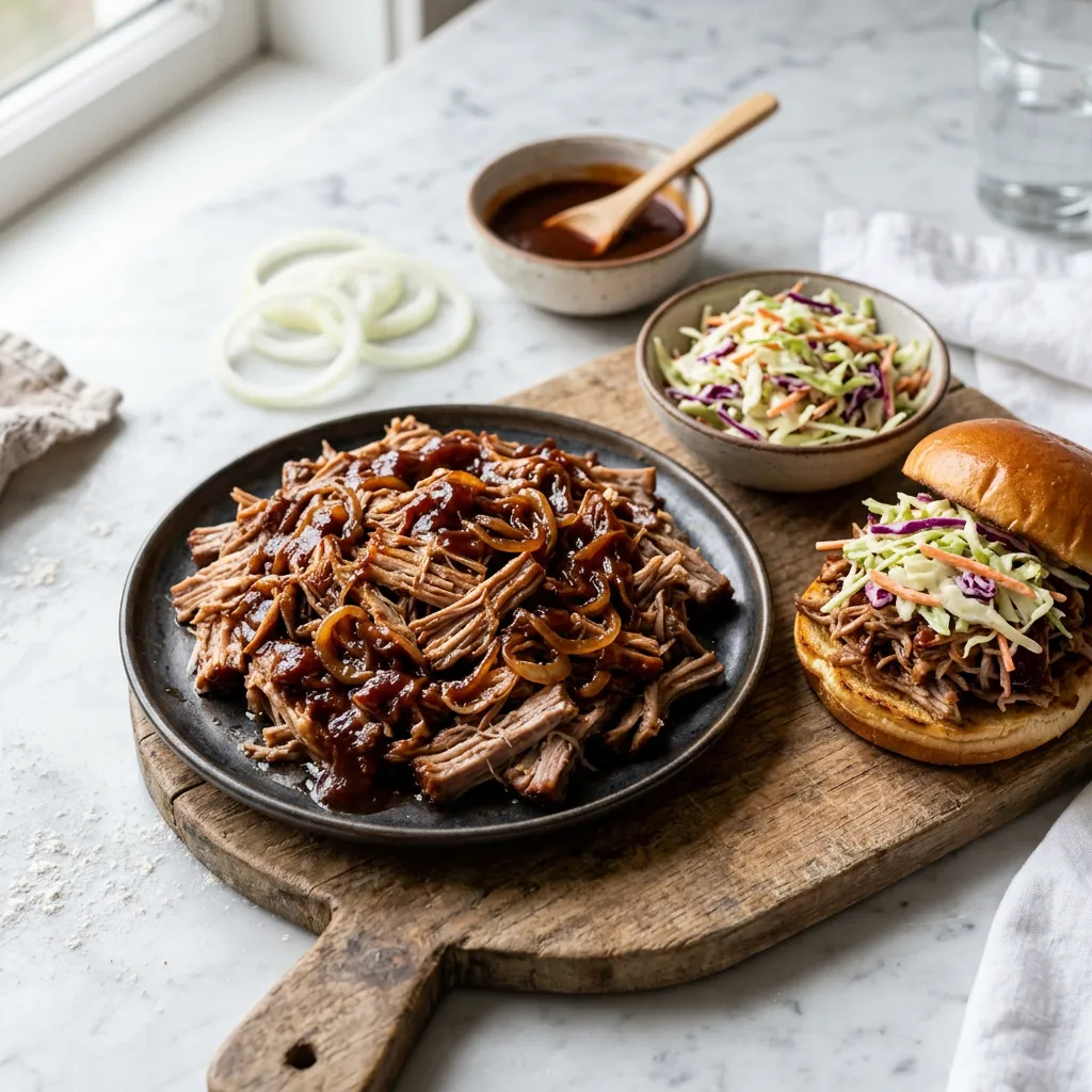 Pulled Pork in the Slow Cooker